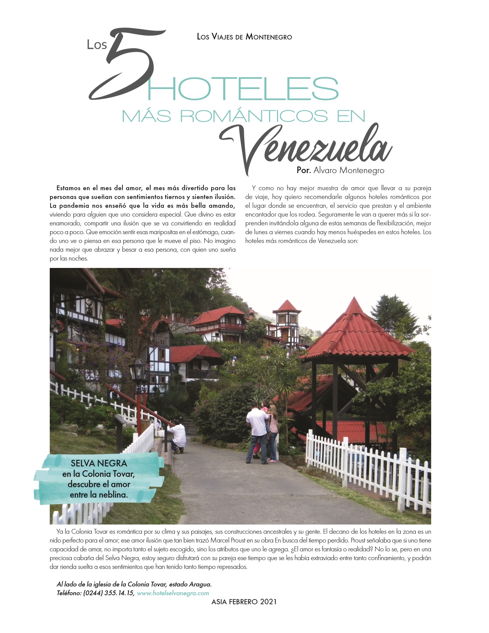 37-REV 17 Los 5 hoteles más románticos en Venezuela