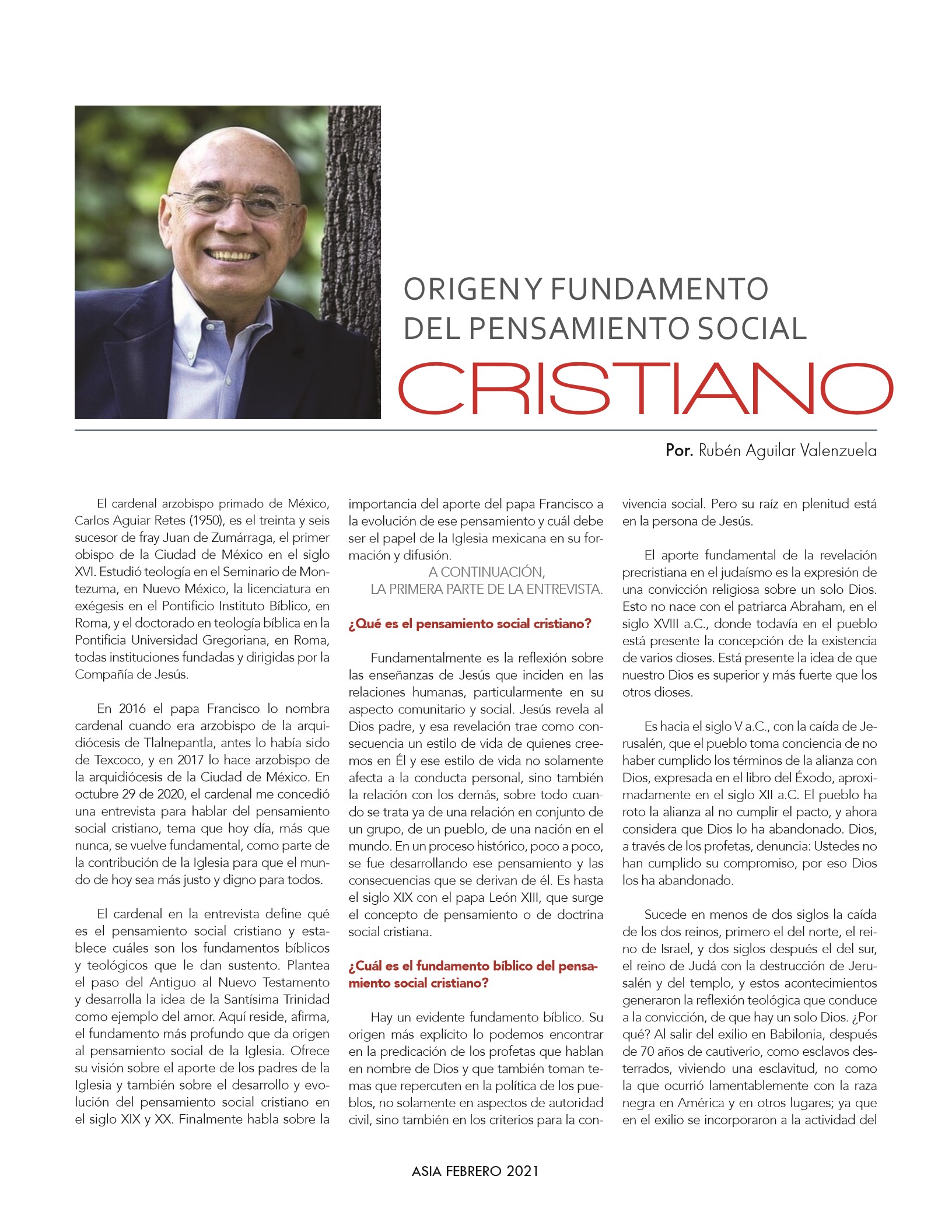 81-REV Origen Pensamiento Social Cristiano