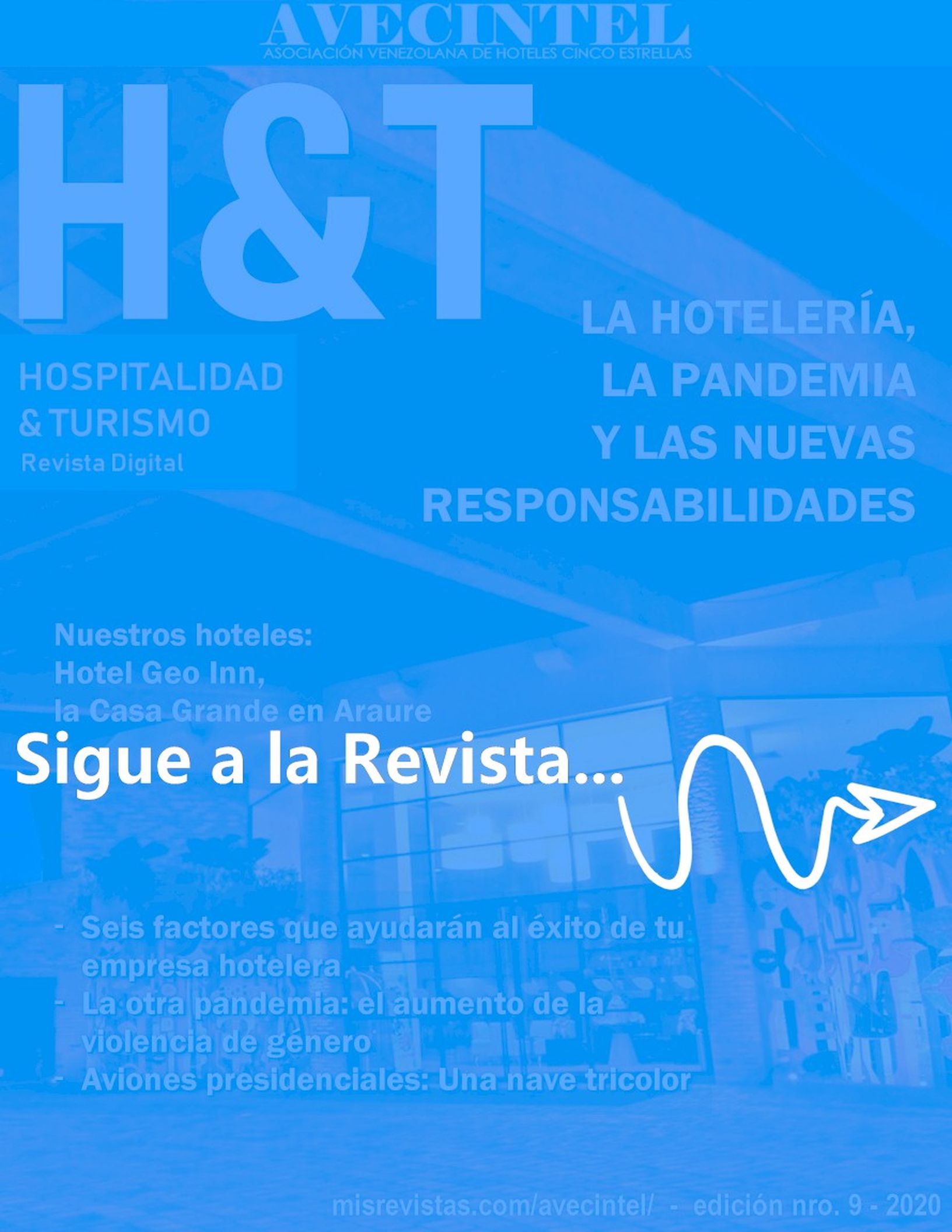Hospitalidad y Turismo Portadilla Numero 9 2020 Diciembre HYT REV Avecintel