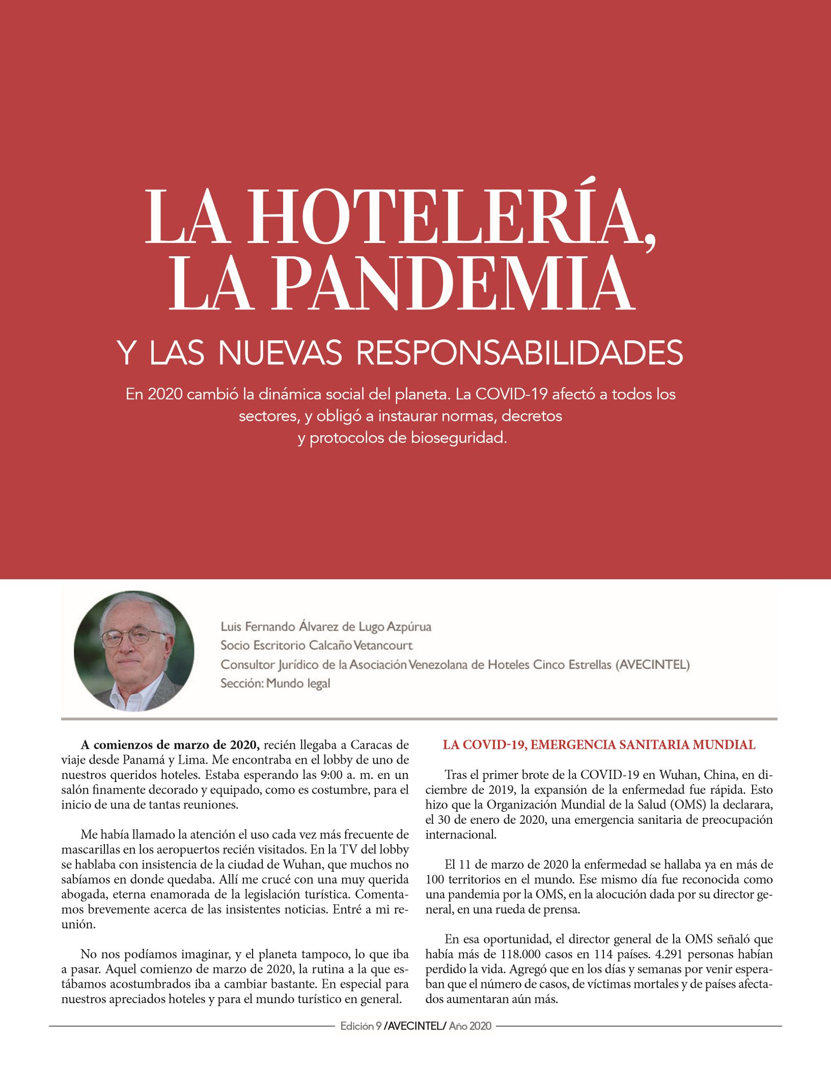 11-REV La hotelería; la pandemia y las nuevas responsabilidades