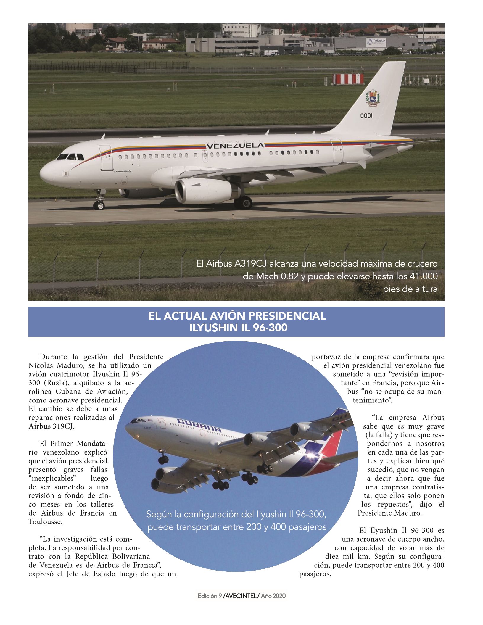 18-REV Aviones presidenciales (III): Una aeronave tricolor