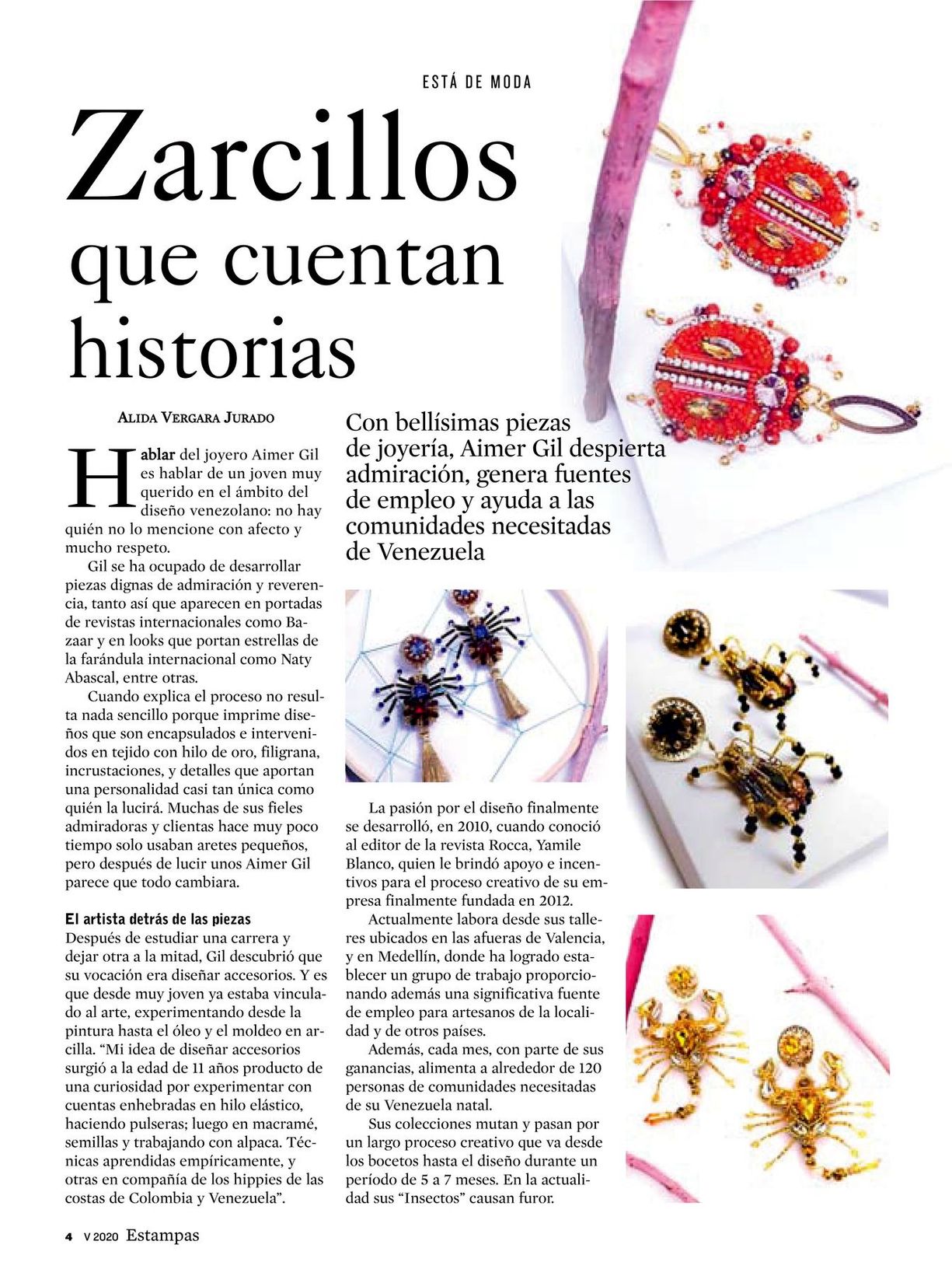 Estampas Demo 08 Zarcillos e historias