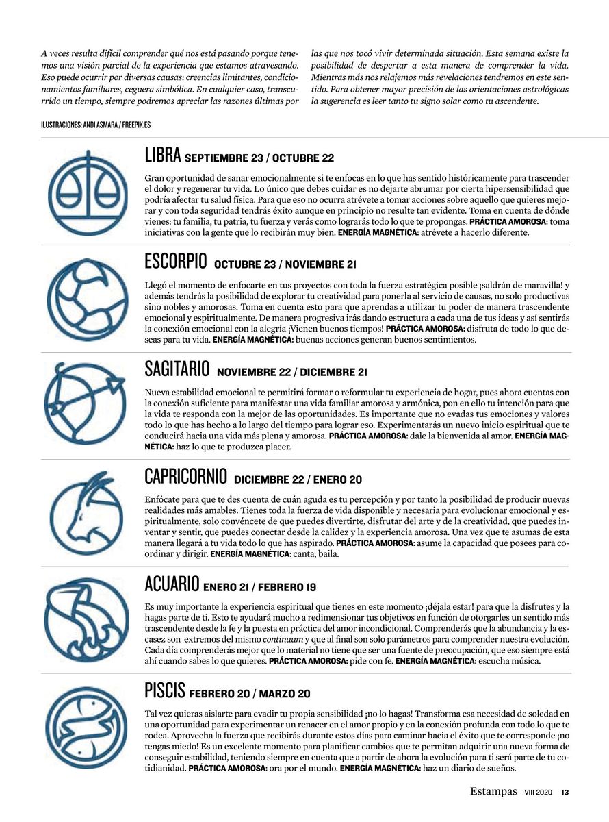 Estampas Demo 21 Horoscopo