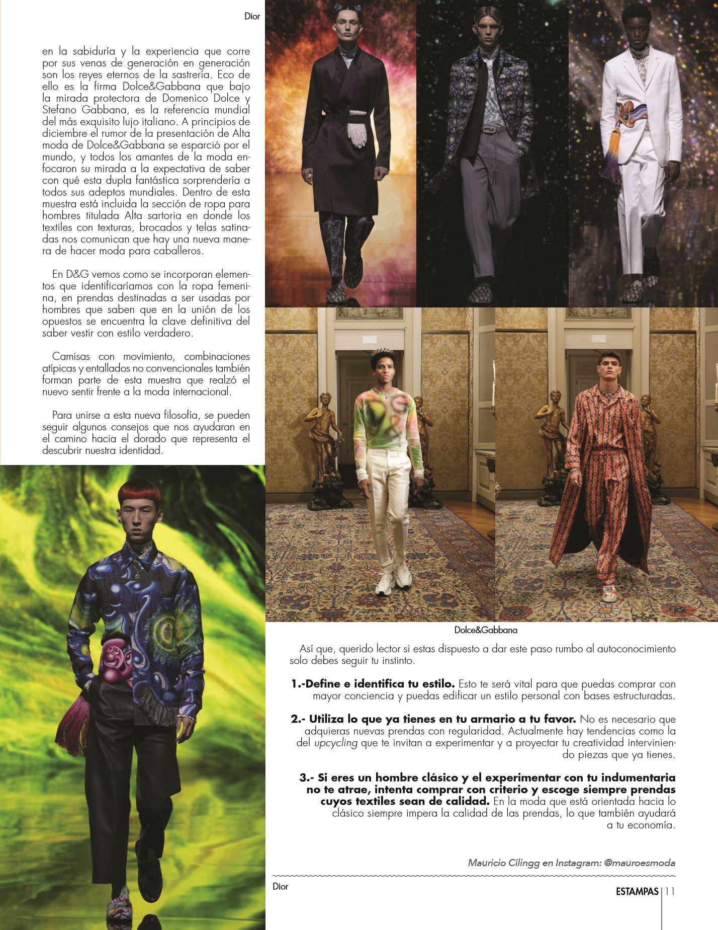 12-REV Moda: La moda masculina estilo sobre tradicion