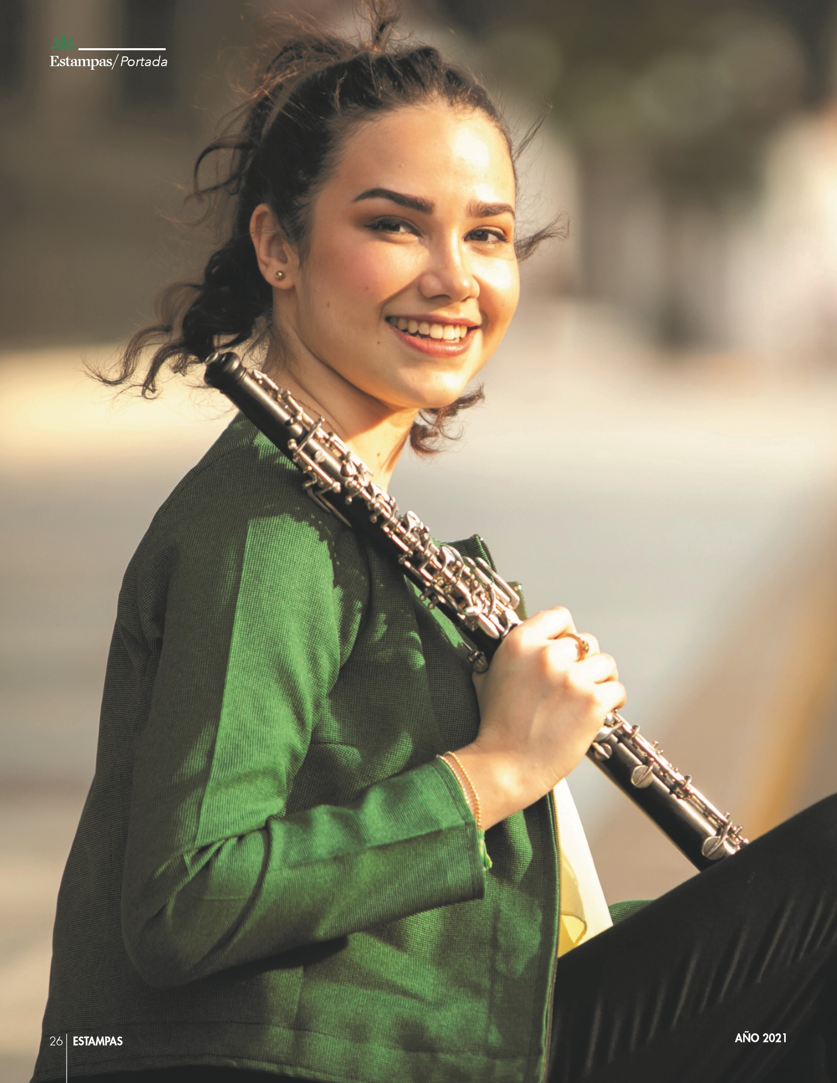 26-REV Entrevista: Jose Miguel Rodriguez - Virginia Moreno crea sonidos más allá de su voz con el Oboe