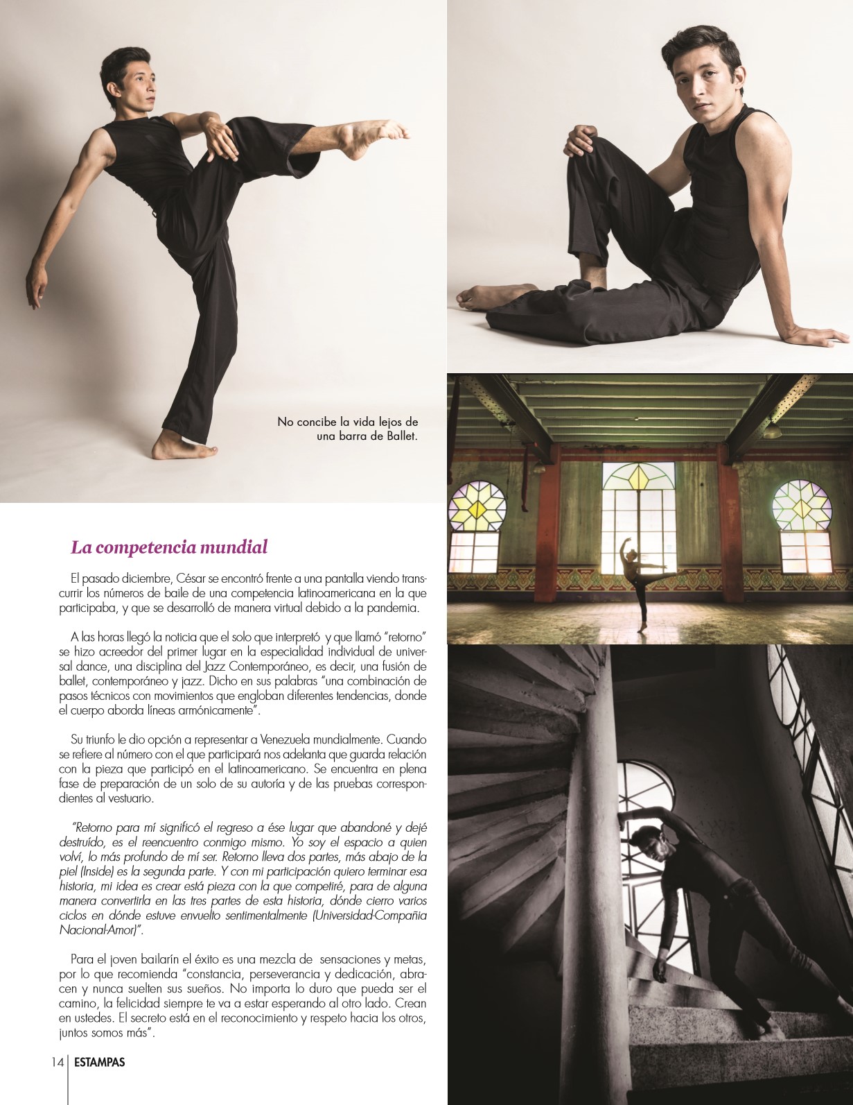 14-REV Entrevista-Jose-Miguel-Rodriguez-César-Amaya-se-mueve-al-compás-de-su-amor-por-la-danza-