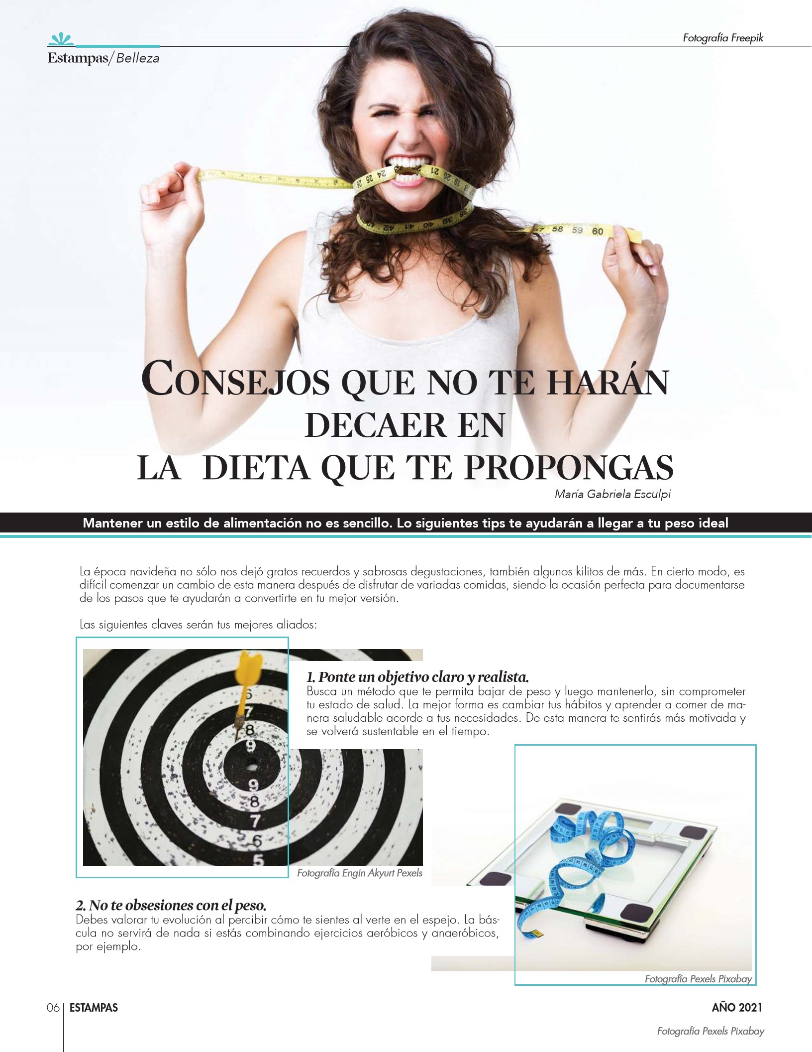 6-REV belleza maria gabriela esculpi consejos que no te haran decaer en la dieta que te propongas