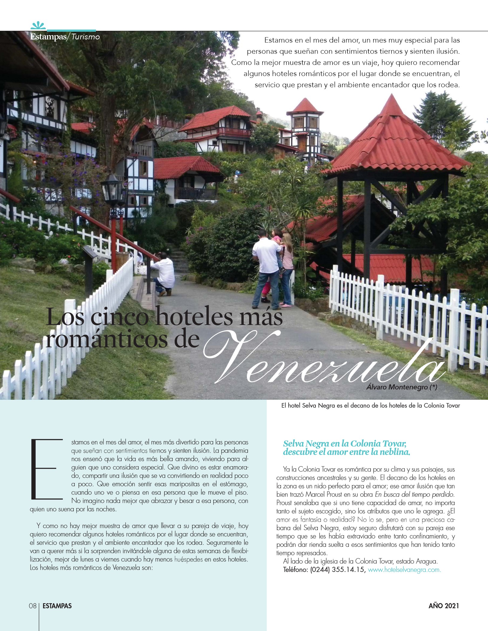 8-REV entretenimiento alvaro montenegro los cinco hoteles mas romanticos de venezuela