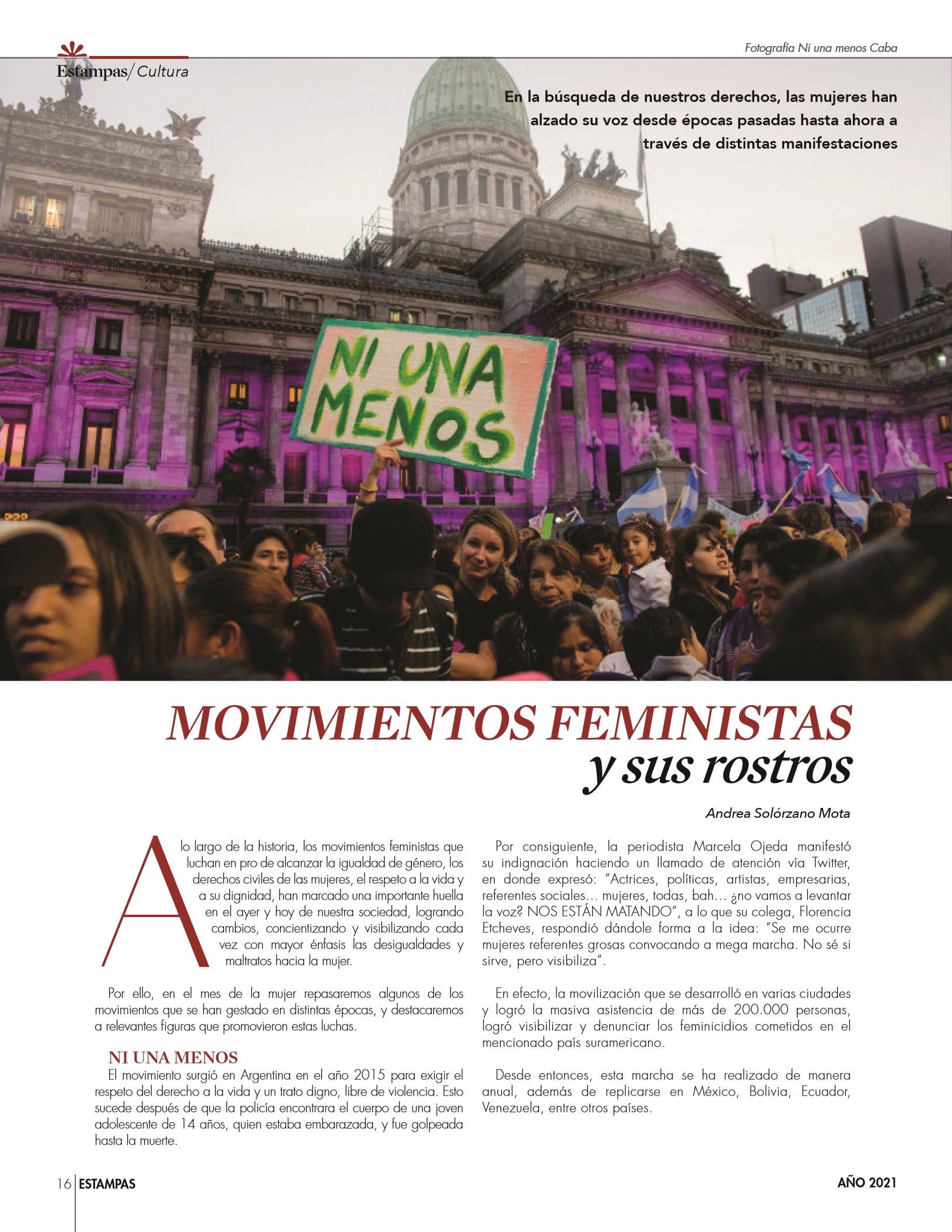 16-REV Entretenimiento Movimentos Feministas y su historia 