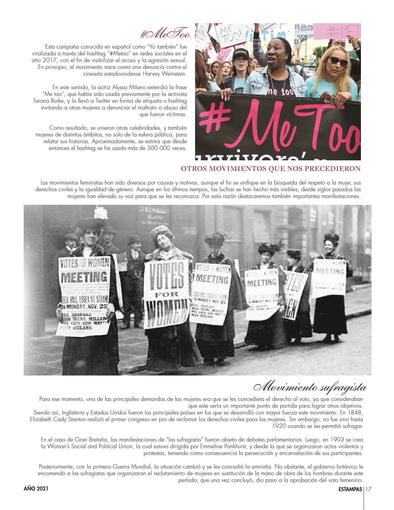 17-REV Entretenimiento Movimentos Feministas y su historia 