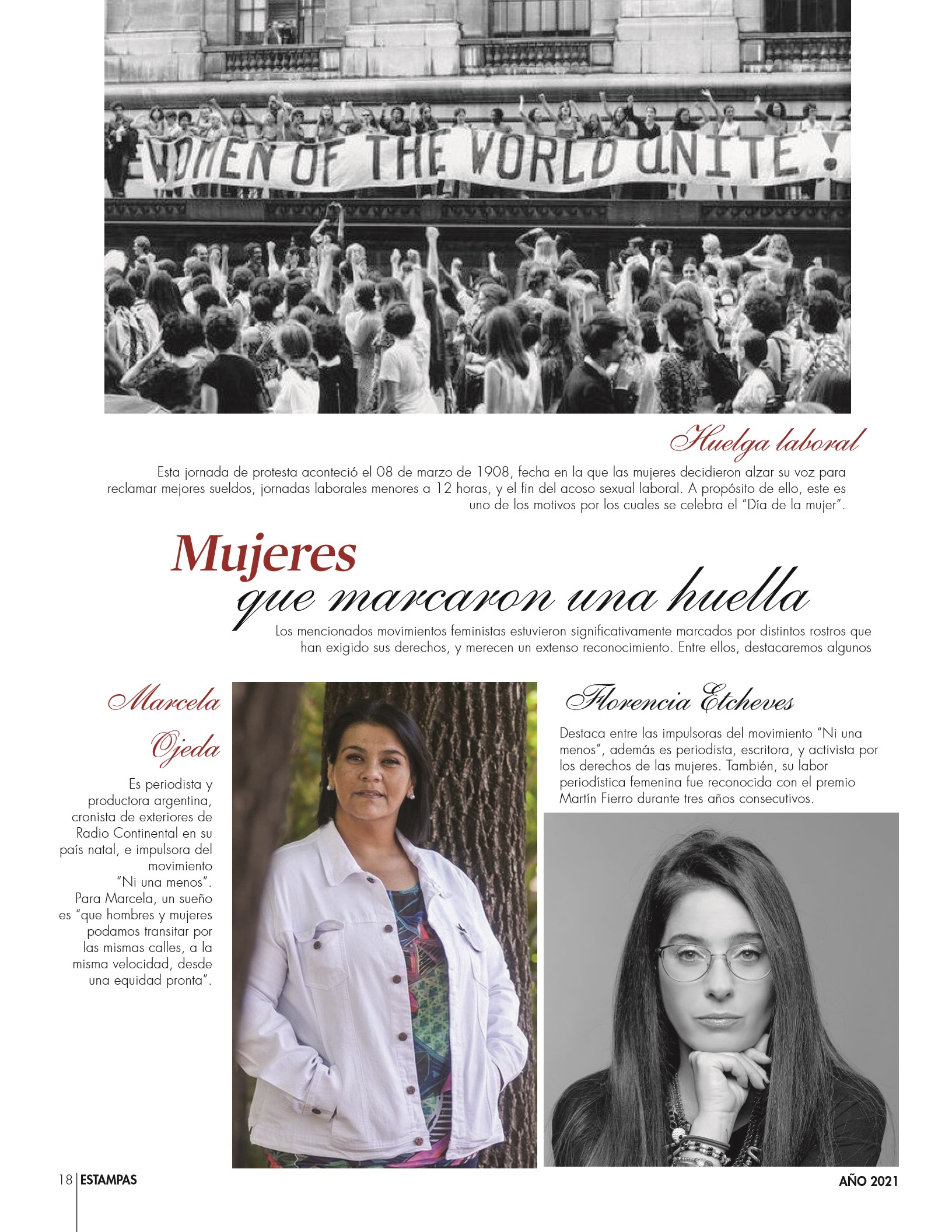 18-REV Entretenimiento Movimentos Feministas y su historia 