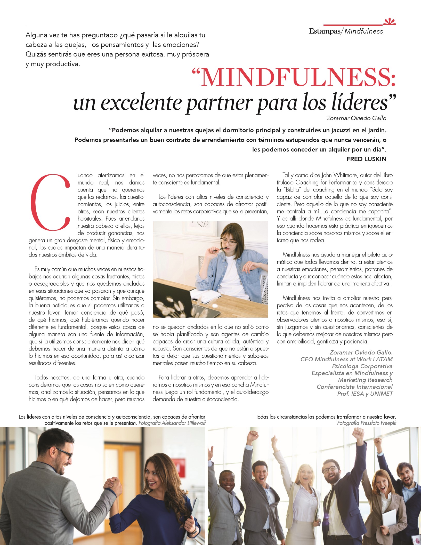23-REV Salud Zoramar Oviedo Gallo Mindfulness Un excelente Partner para los lideres 