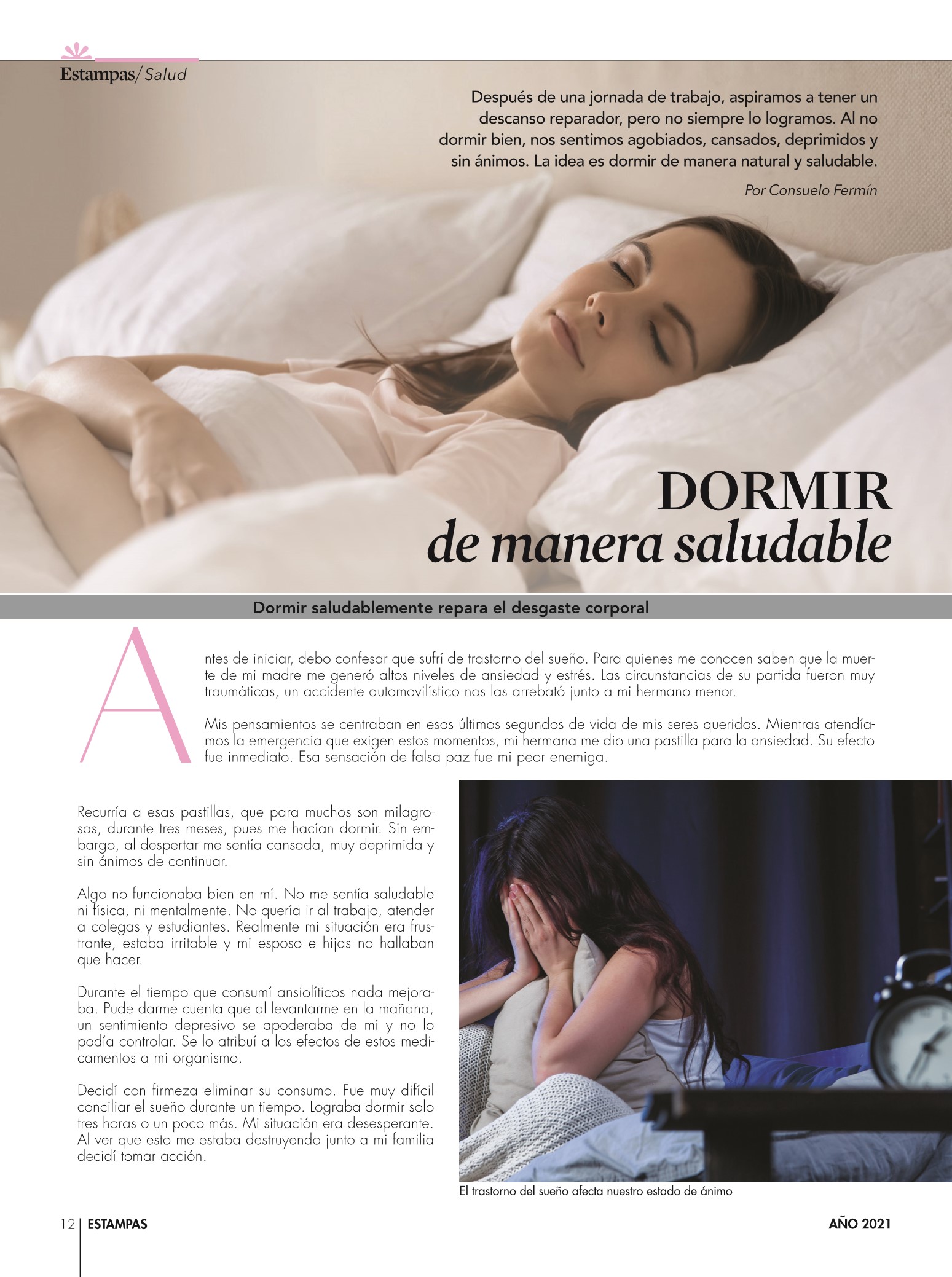 12-REV Salud Consuelo Fermín Dormir de manera saludable 