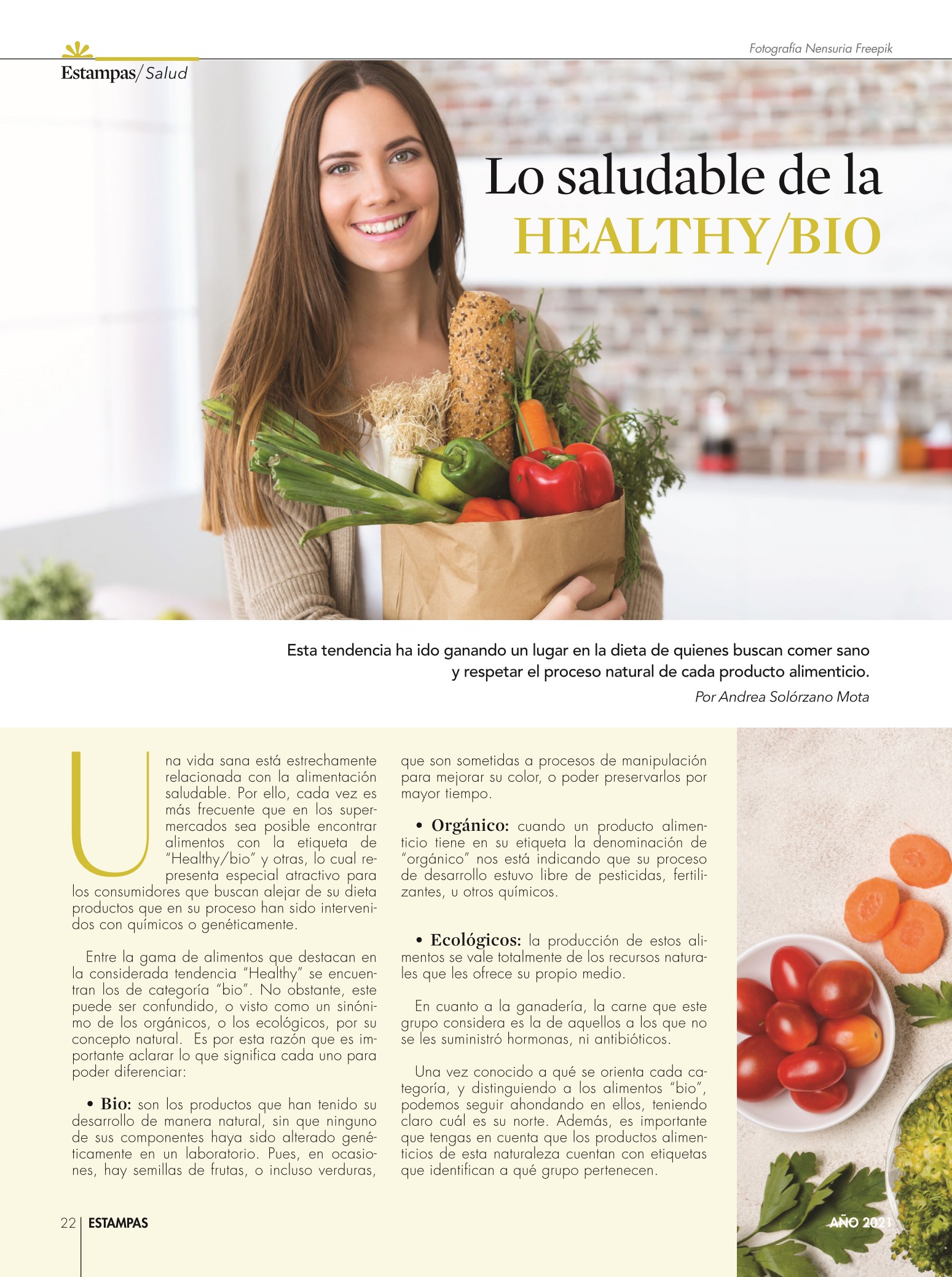 26-REV Salud Andrea Solórzano Salud Lo saludable de la Healthy bio 