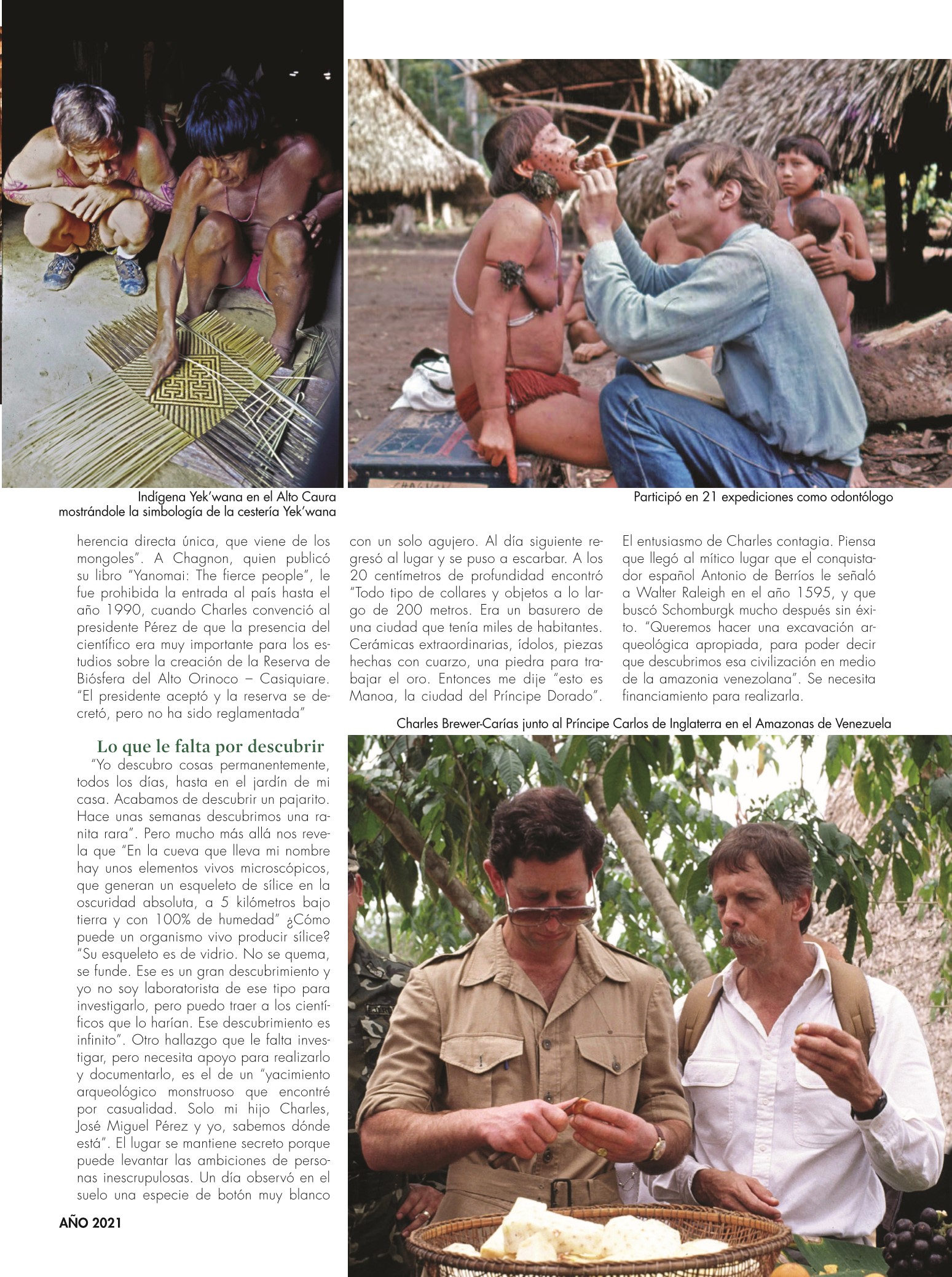 15-REV Entrevista Álvaro Montenegro Charles Brewer Carias el padre de los descubrimientos