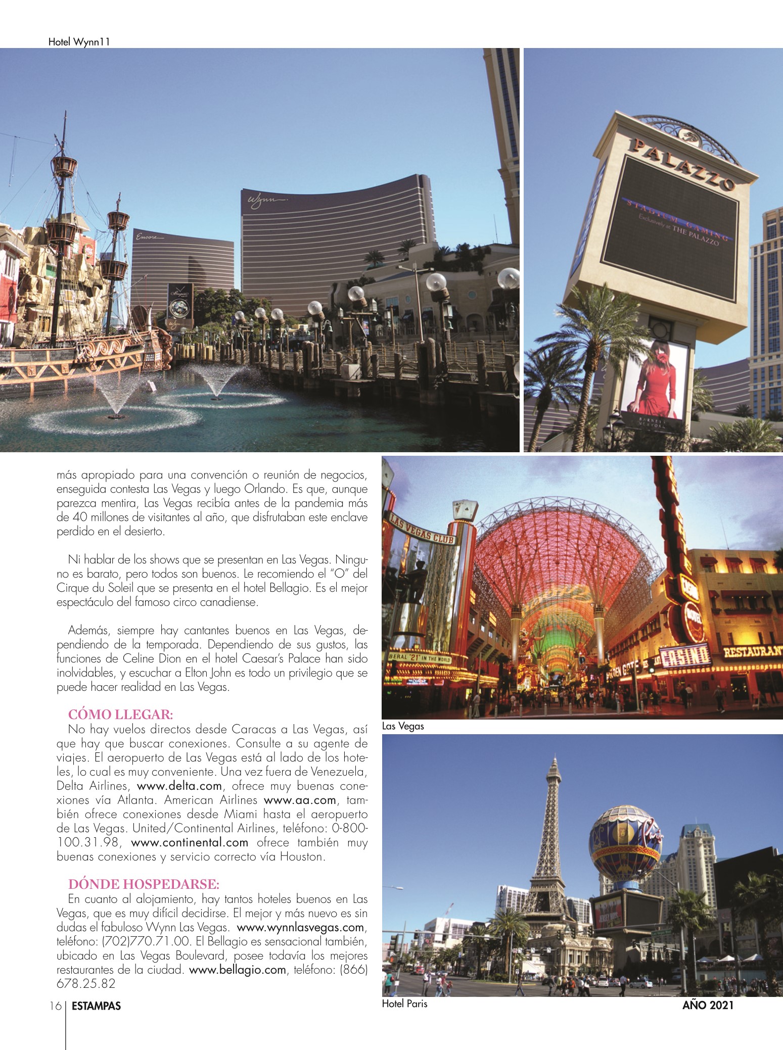 16-REV Turismo Álvaro Montenegro Volver sonreír Las Vegas Nevada 