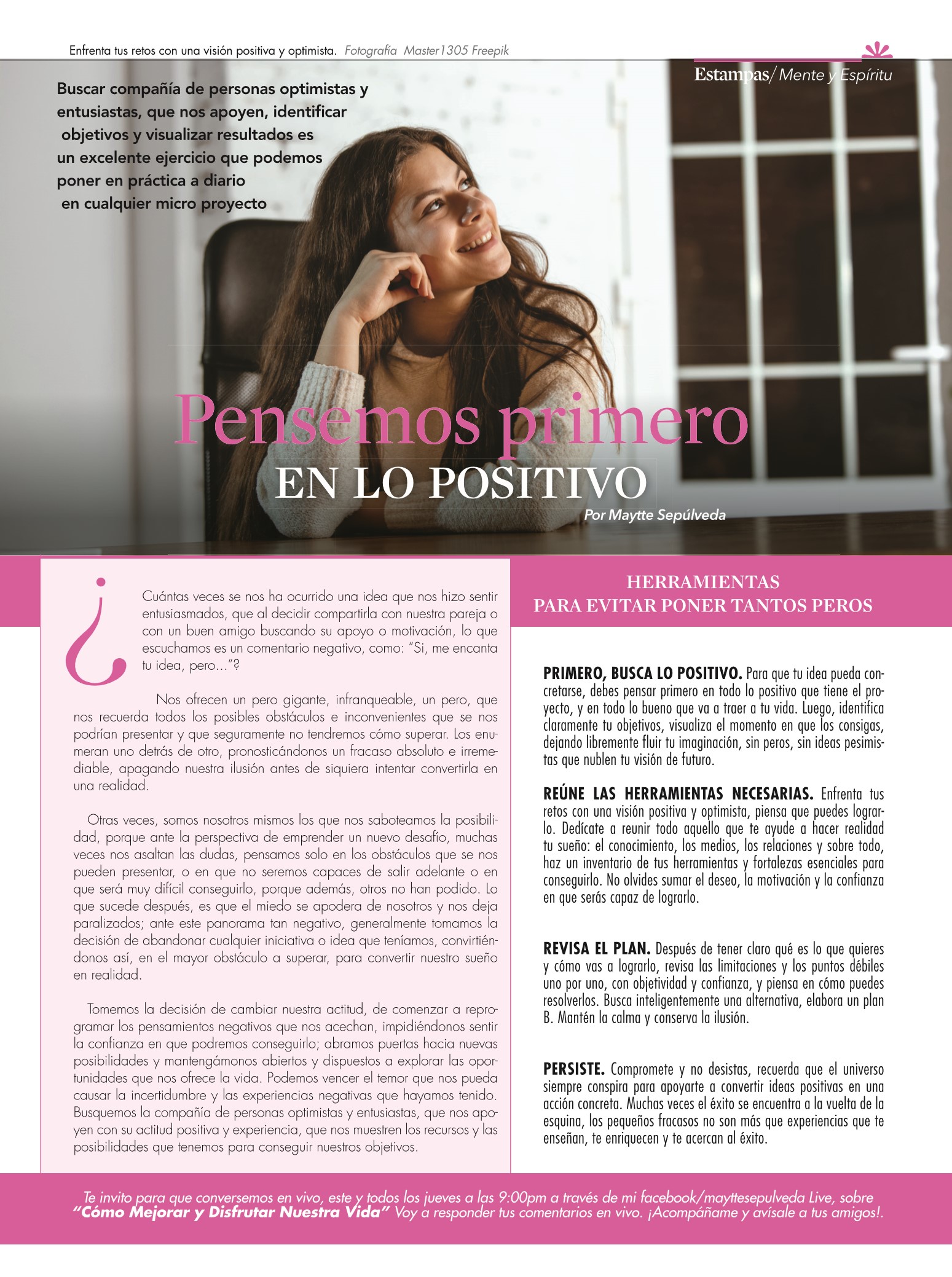 43-REV Salud Maytee Sepúlveda Pensemos primero lo positivo