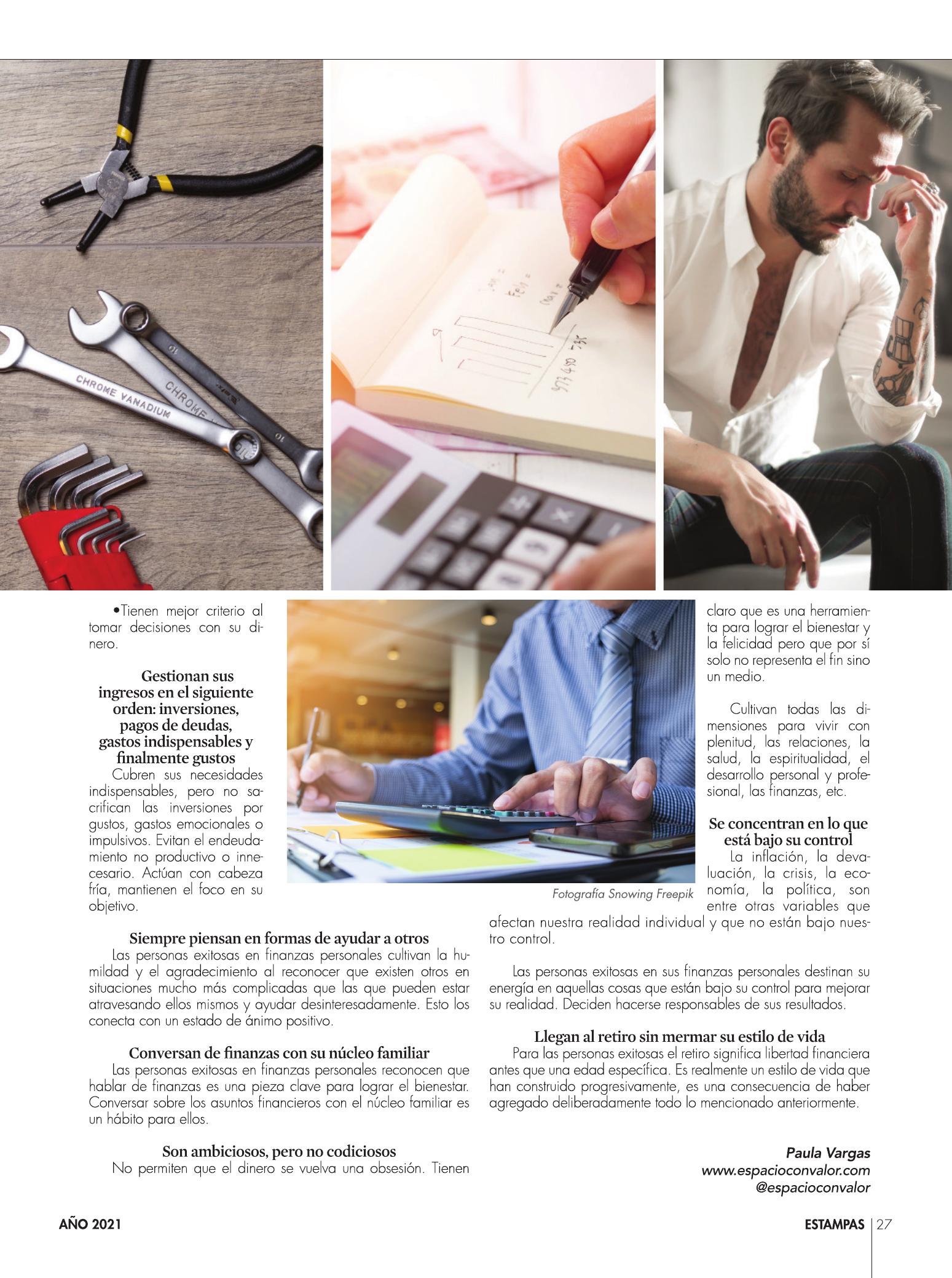 27-REV Emprendedores Cambia tu identidad y mejora tus finanzas  