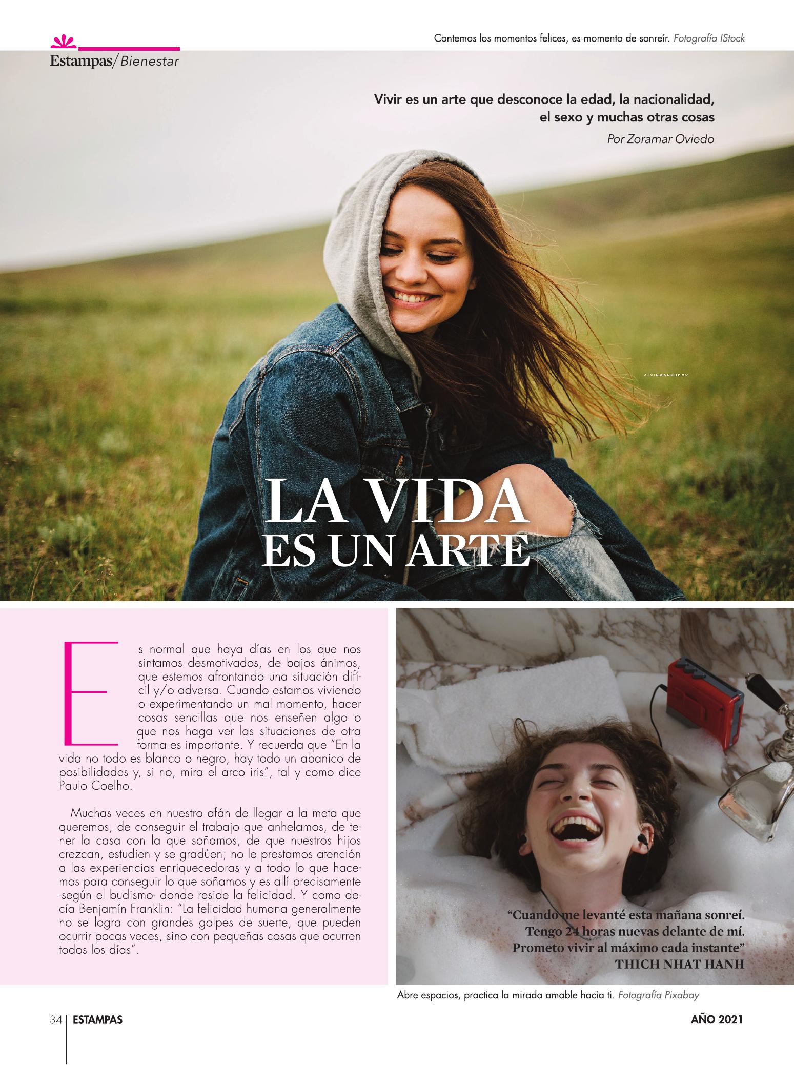 34-REV Bienestar La vida es un arte