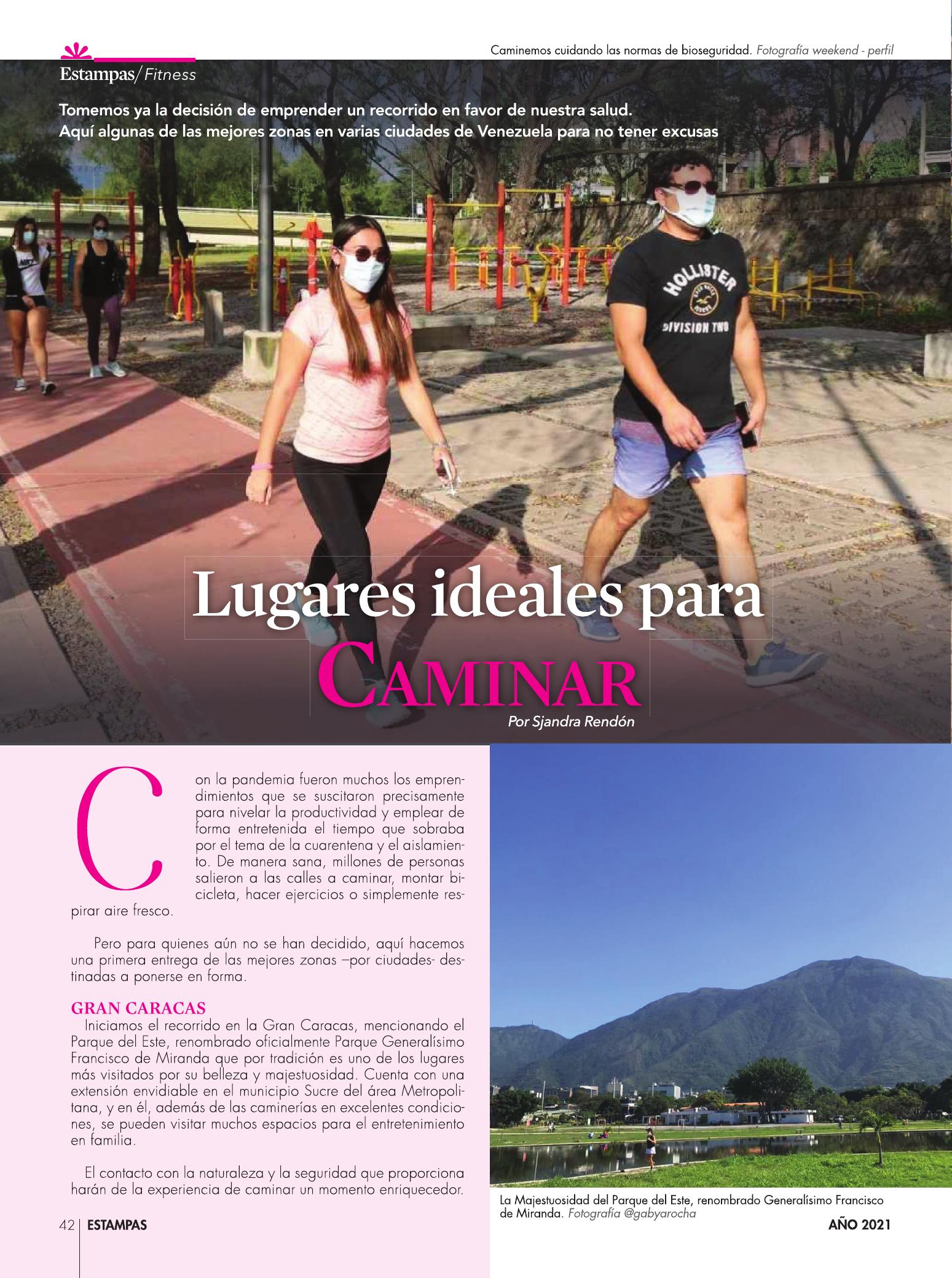 42-REV Salud Fitness Lugares ideales para caminar 