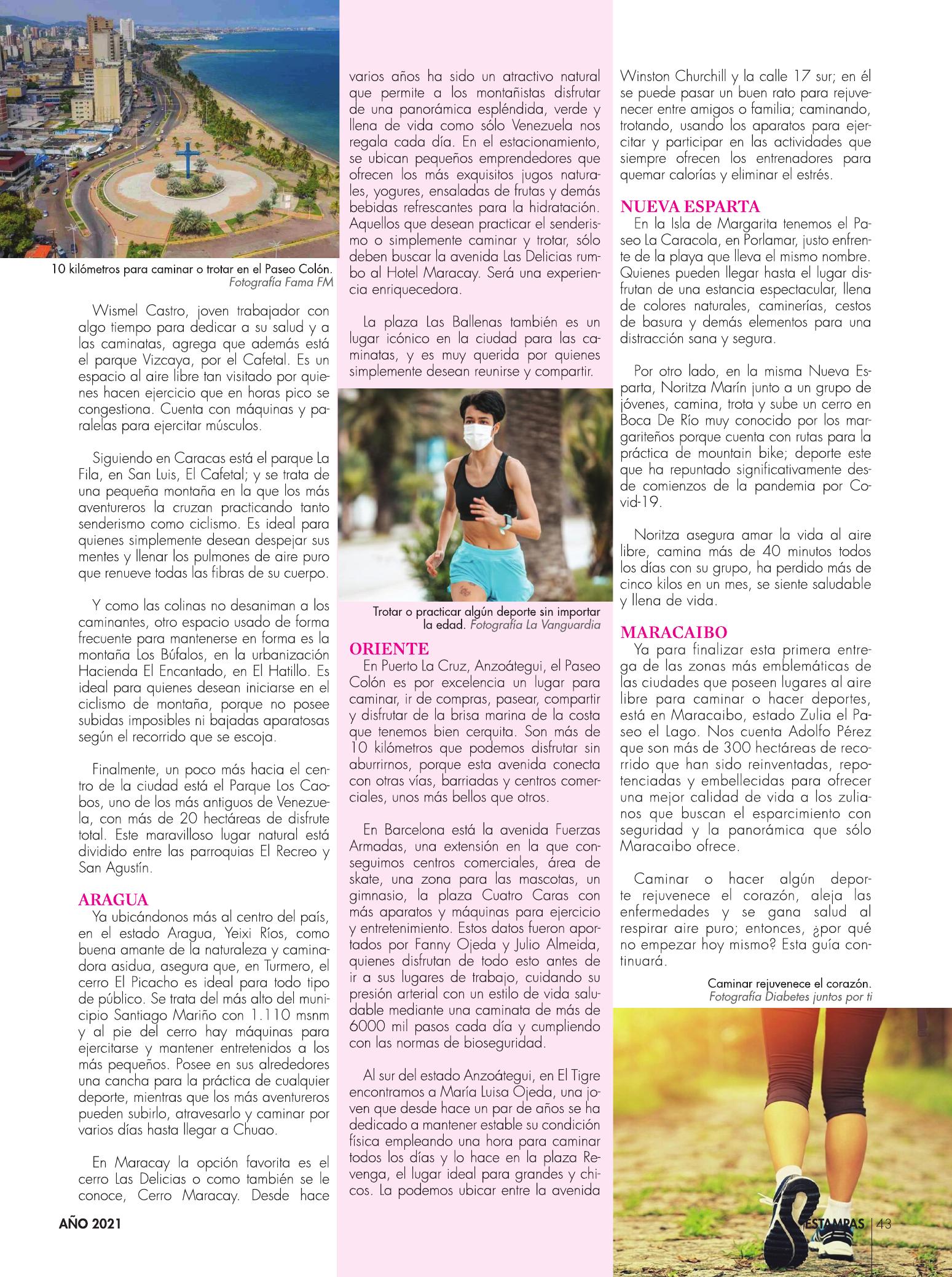 43-REV Salud Fitness Lugares ideales para caminar 