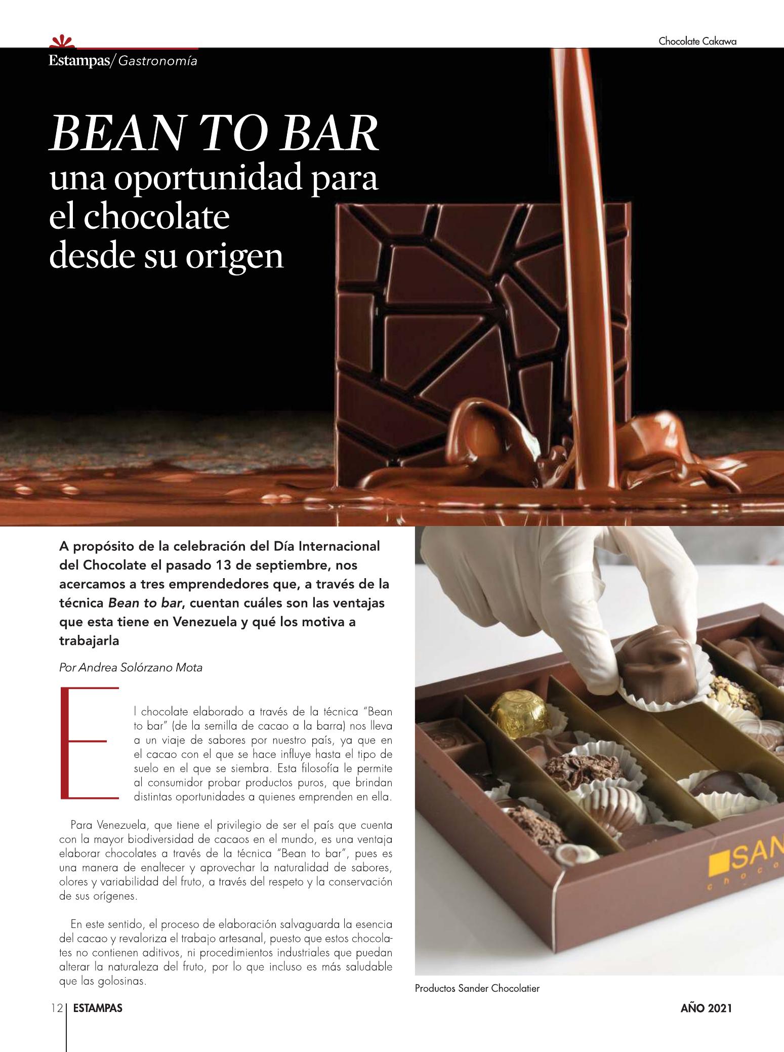 12-REV Gastronomia Bean to bar una oportunidad para el chocolate desde su origen