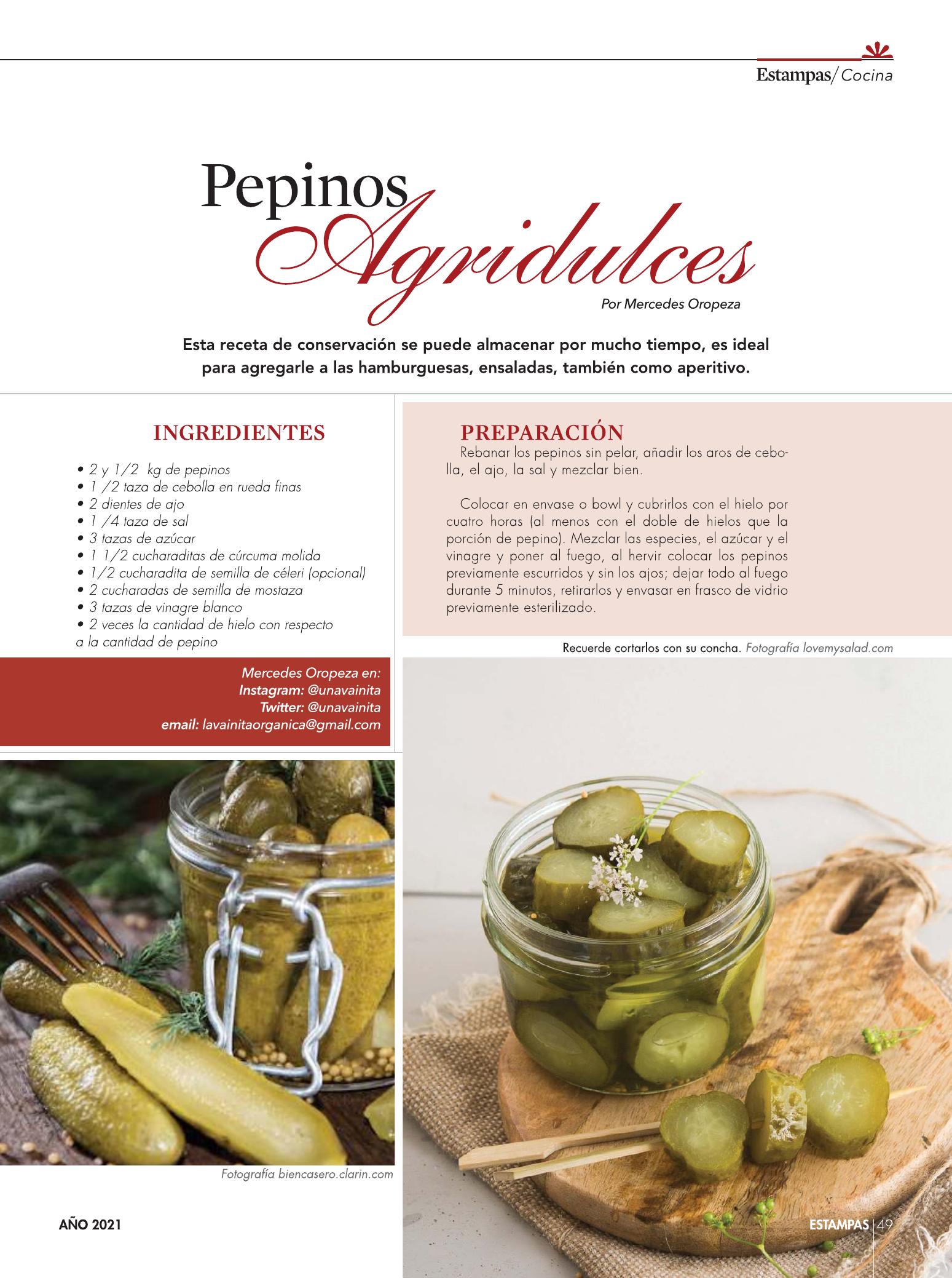 49-REV Cocina Pepinos agridulces