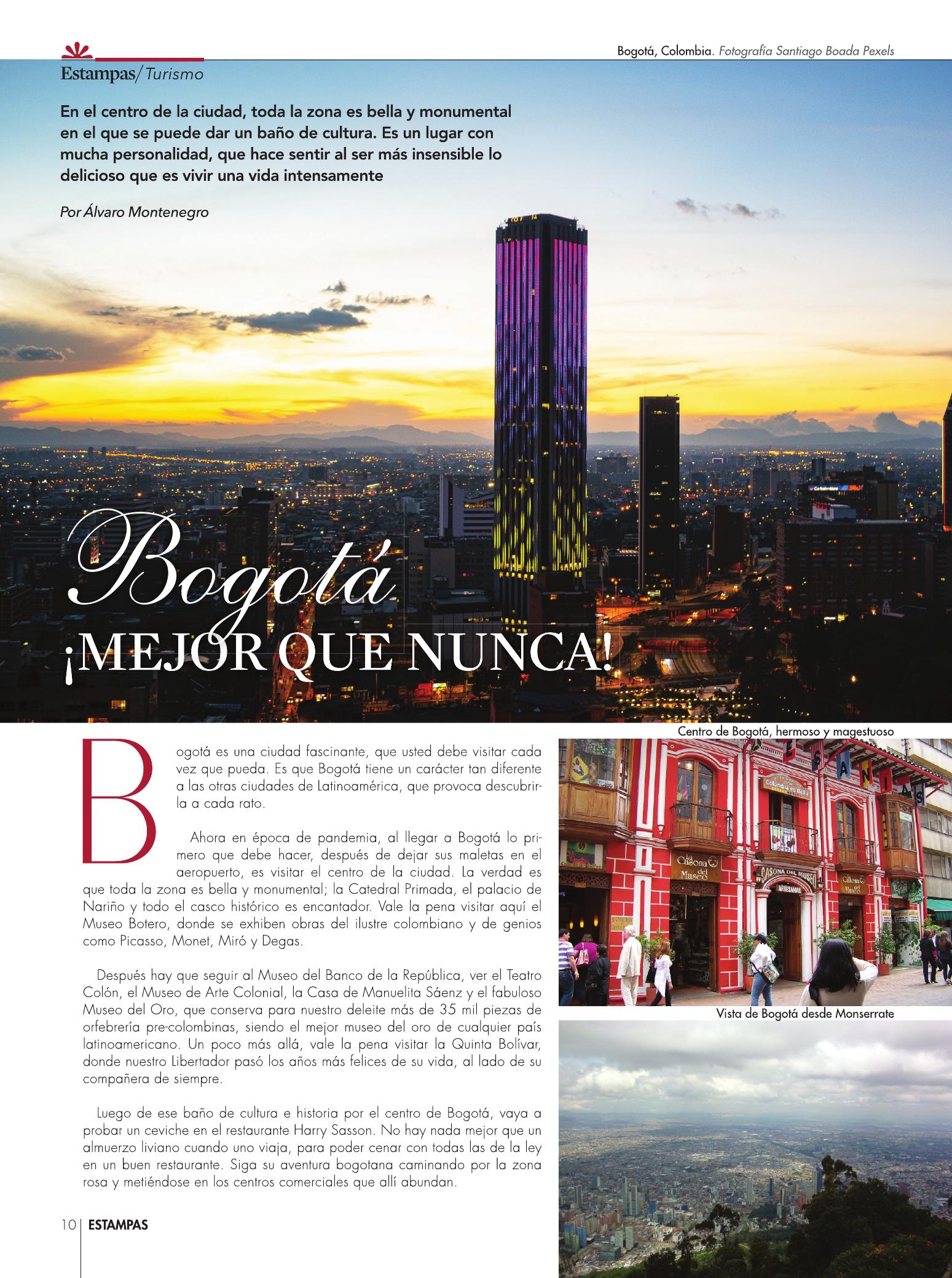 10-REV Turismo Bogota mejor que nunca