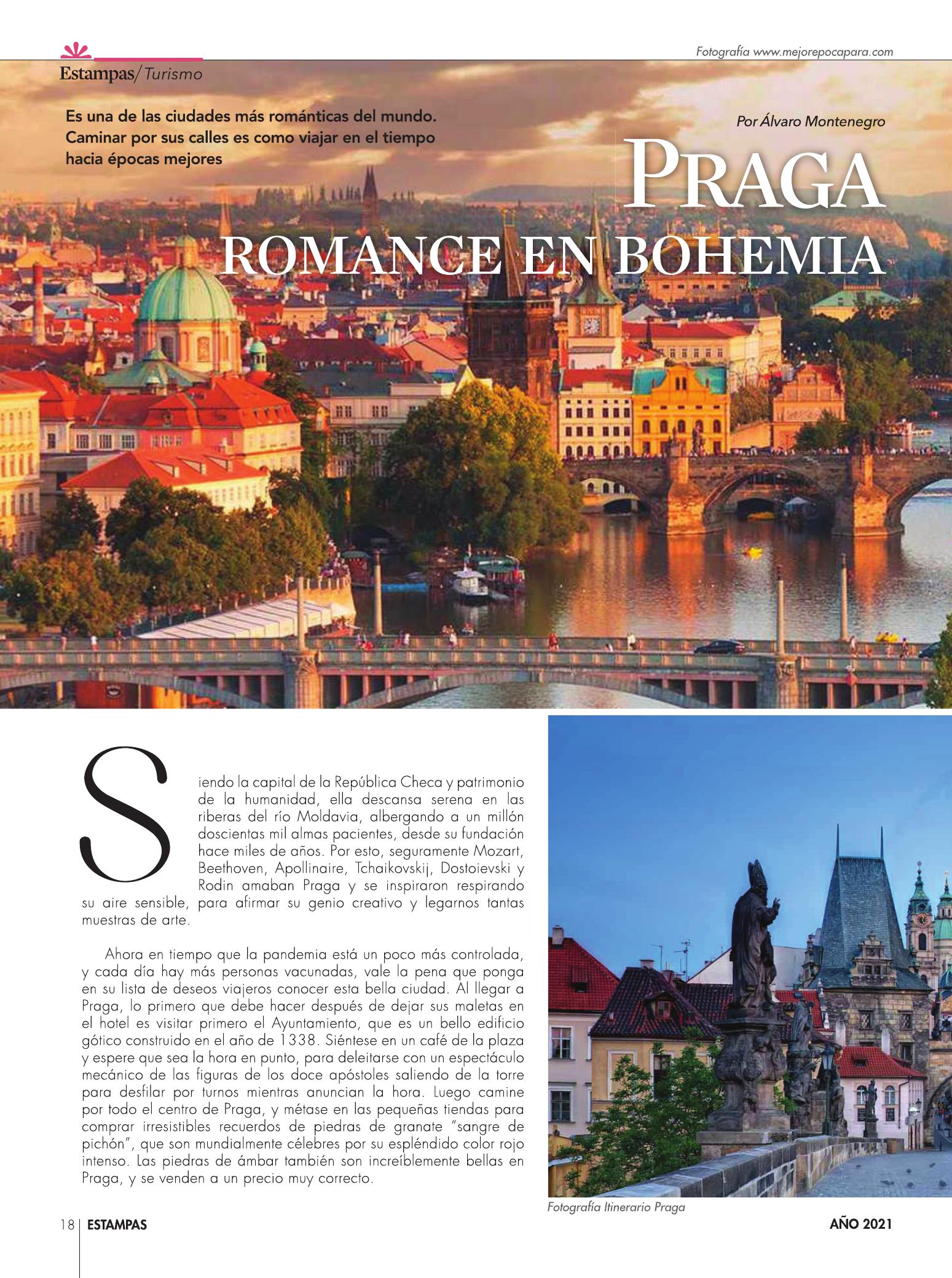 18-REV Turismo Praga romance en bohemia