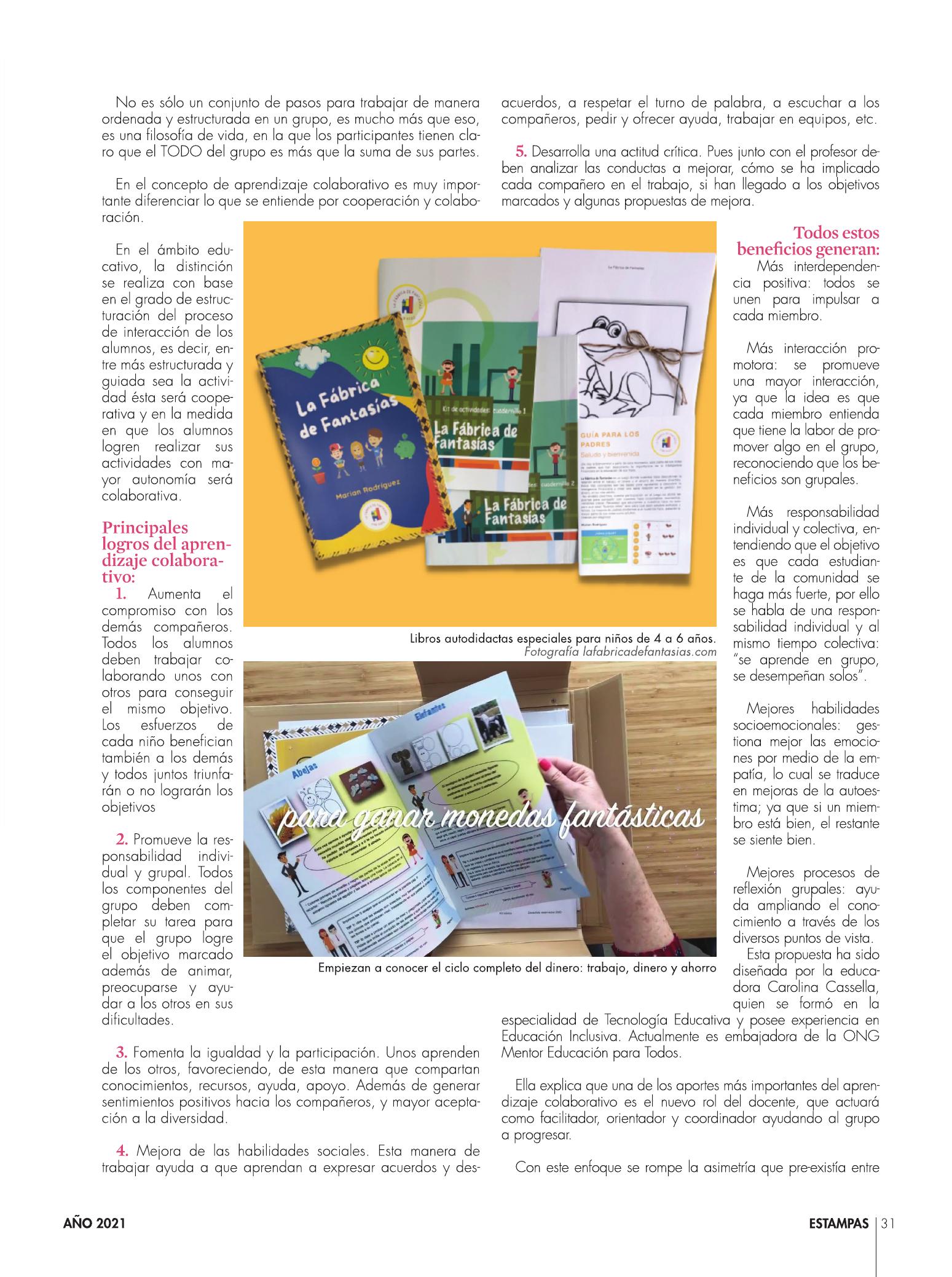 31-REV Sociedad Nuevas tendencias educativas desde los primeros años escolares