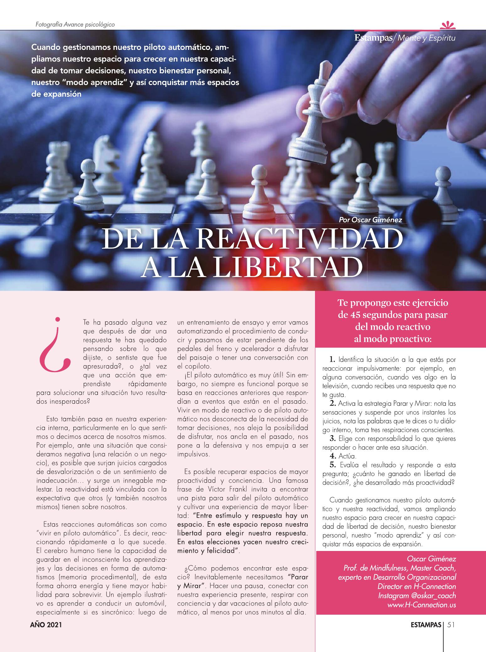 51-REV Mente y Espíritu De la reactividad a la libertad