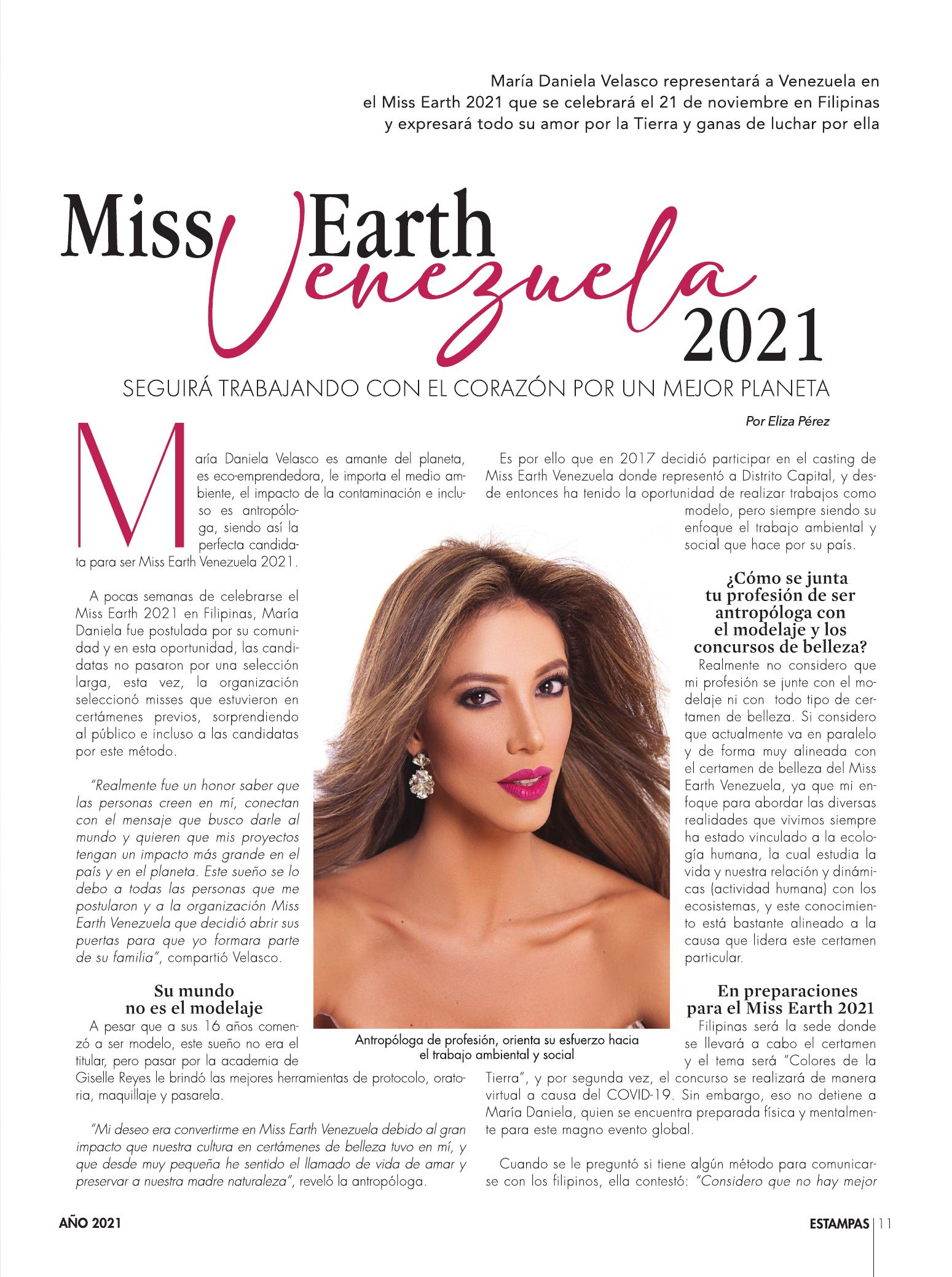 11-REV Entrevista Miss Earth Venezuela 2021 seguira trabajando con el corazon por un mejor planeta