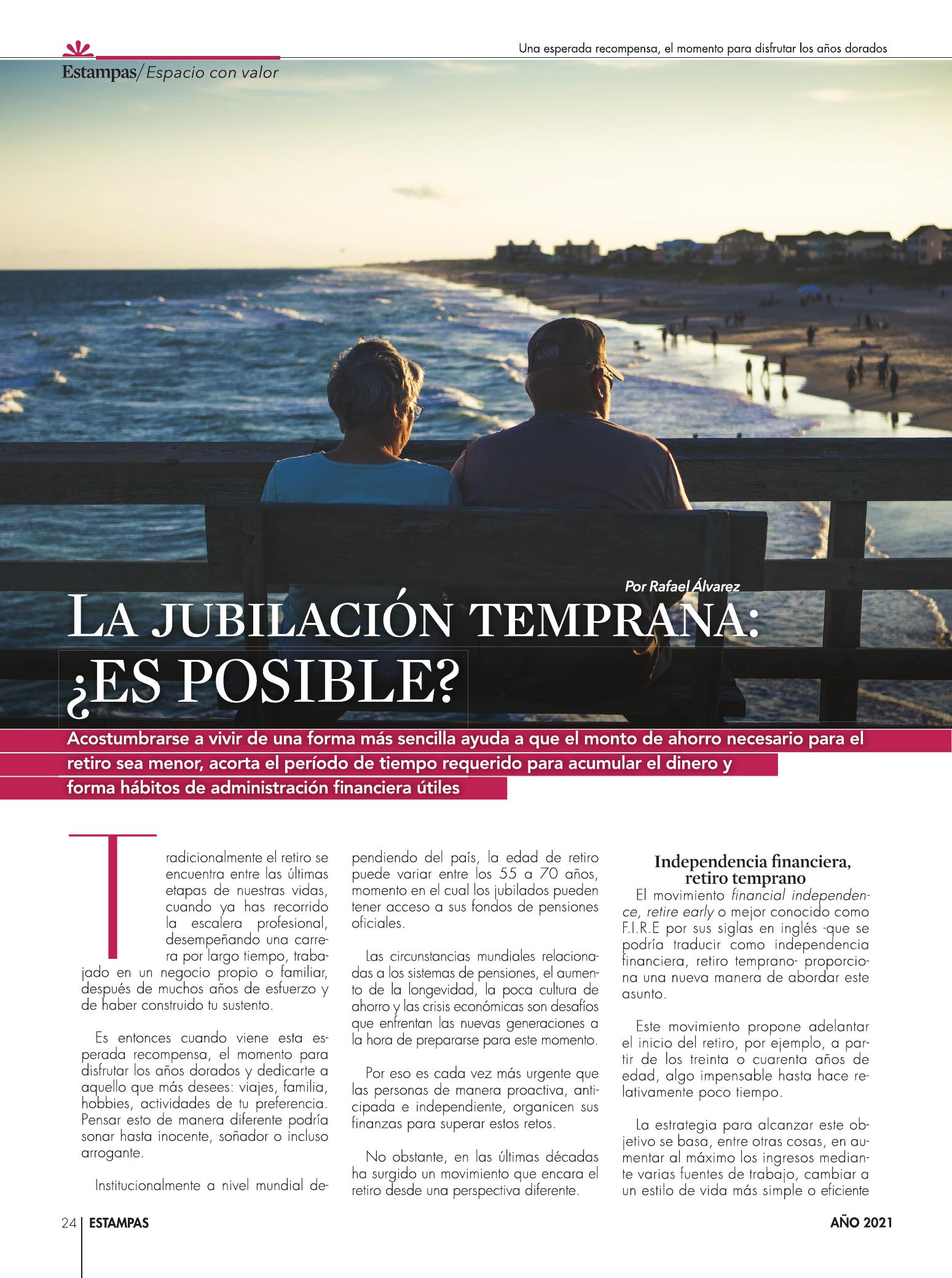 24-REV Emprendedores Espacio con valor La jubilacion temprana es posible