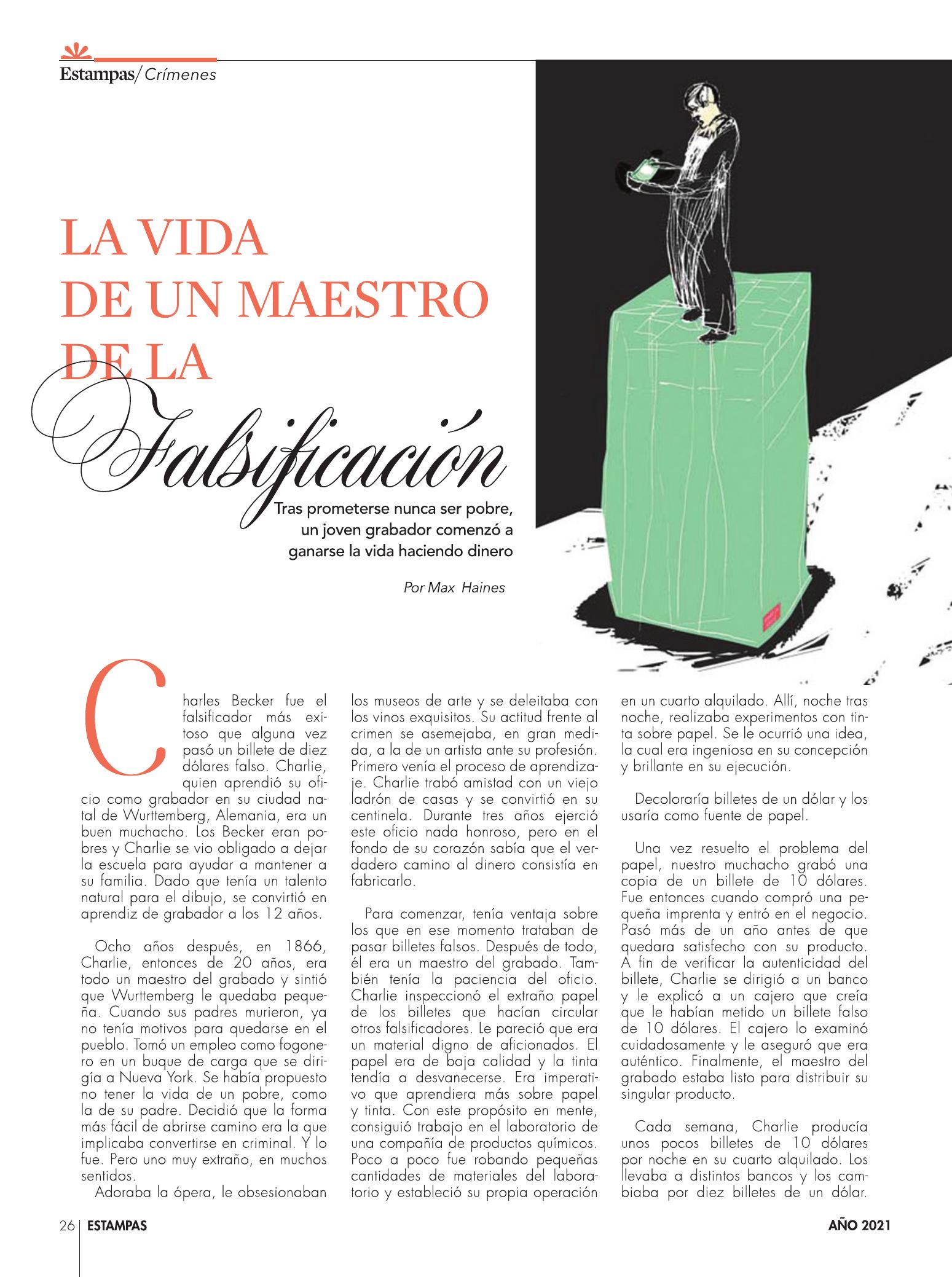 26-REV Entretenimiento Crimenes La vida de un Maestro de la Falsificacion