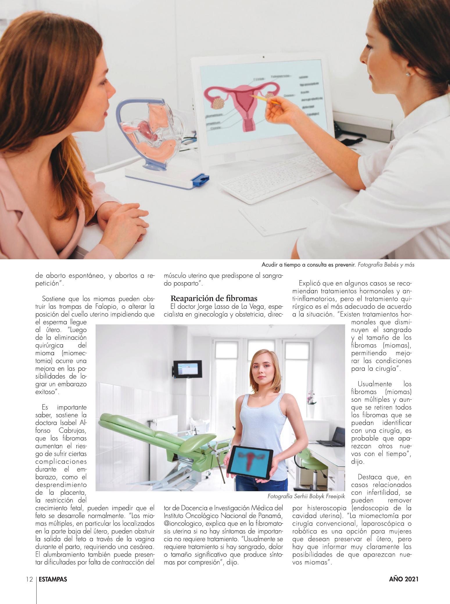 12-REV Fibromatosis uterina, cuando esta en riesgo la fertilidad de la mujer