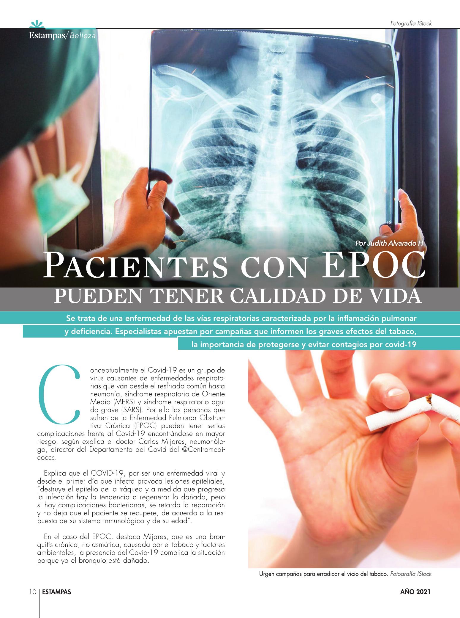 10-REV Pacientes con EPOC pueden tener calidad de vida