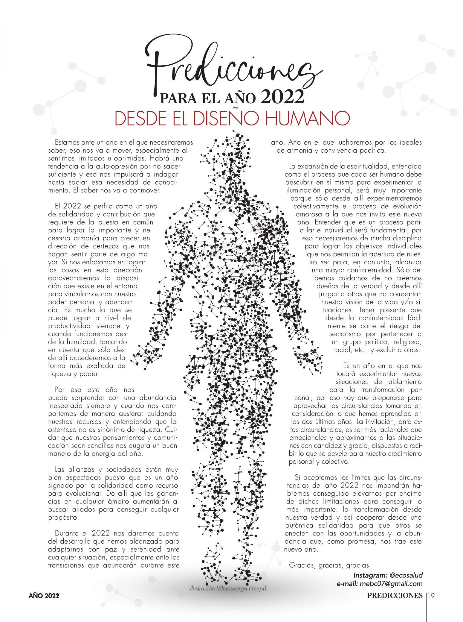 19-REV Una mirada al 2022 desde el diseño humano o la ciencia de la diferenciacion