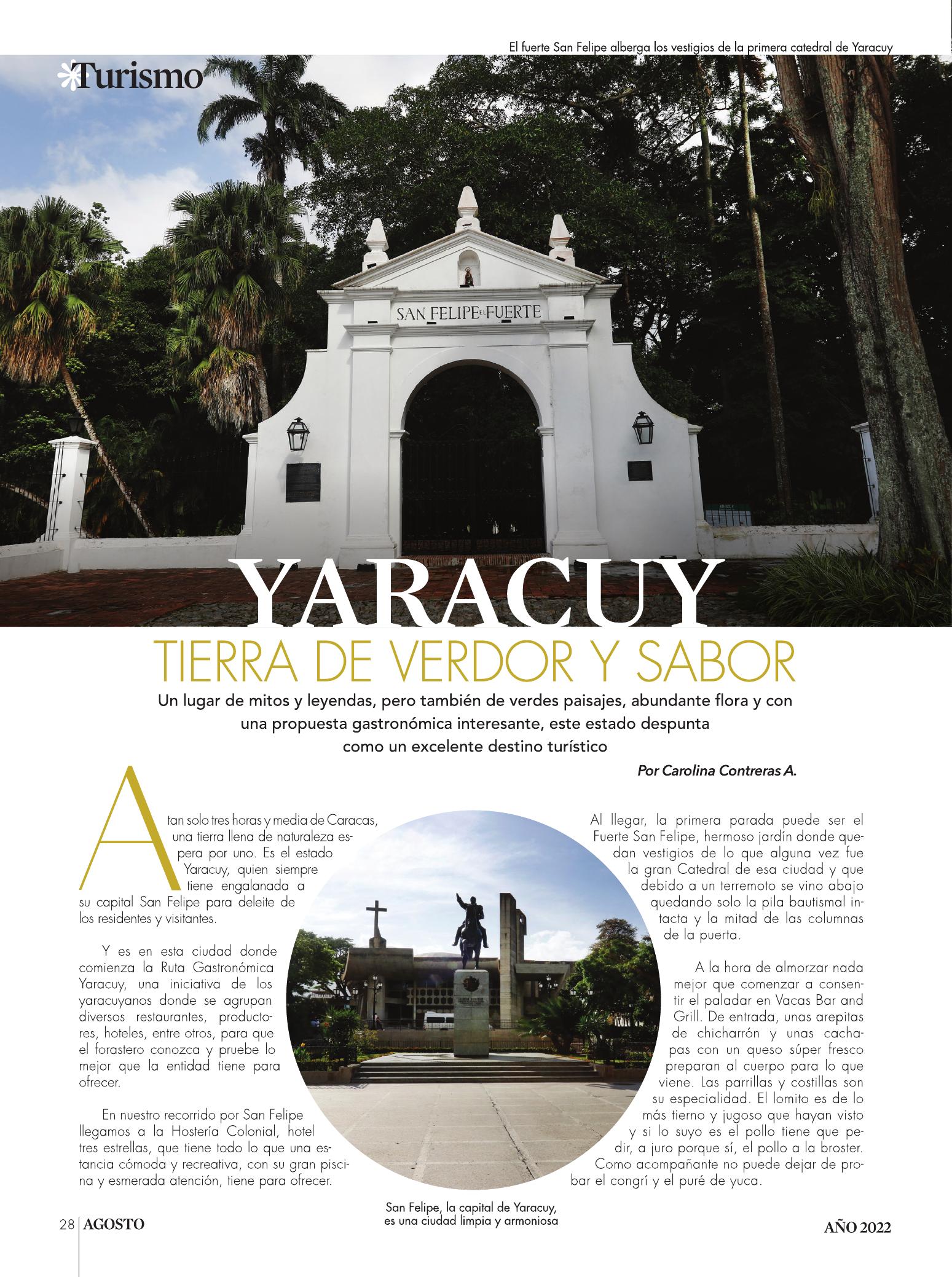 28-REV Yaracuy: tierra de verdor y sabor