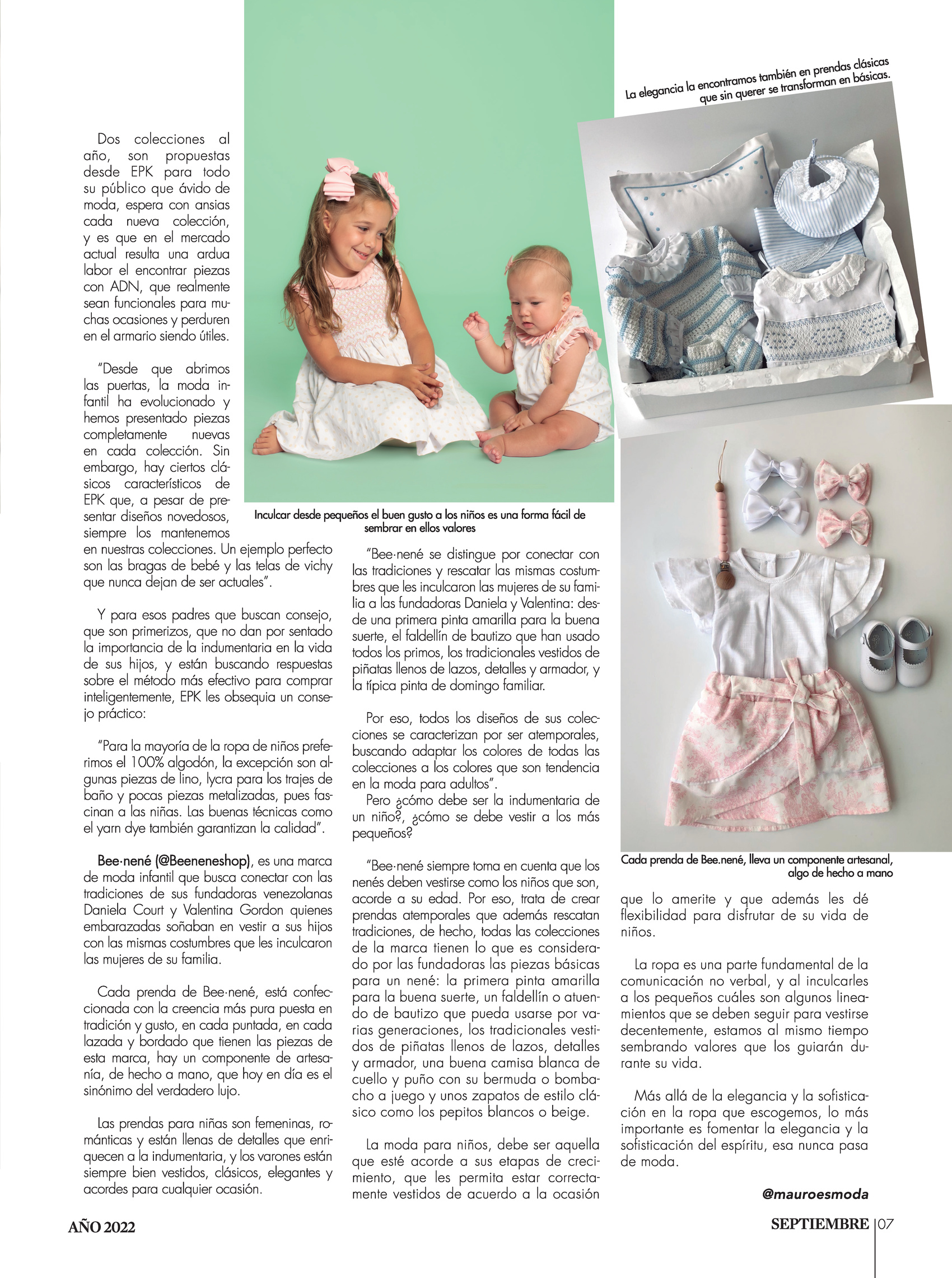 8-REV Marcas que imponen la calidad y el diseño de nivel en la moda infantil