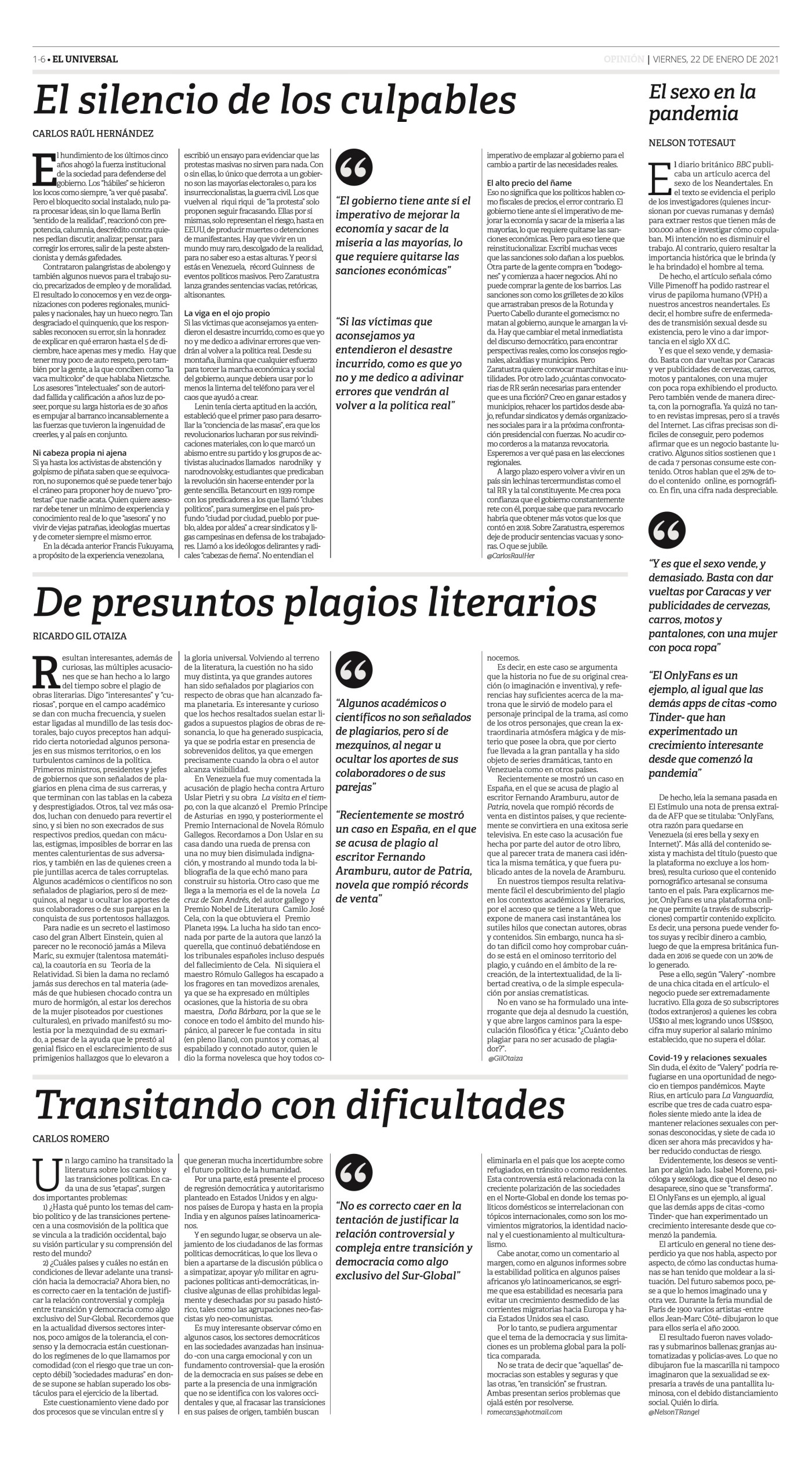 7-REV 06 El Universal Semanario 2021-01-17