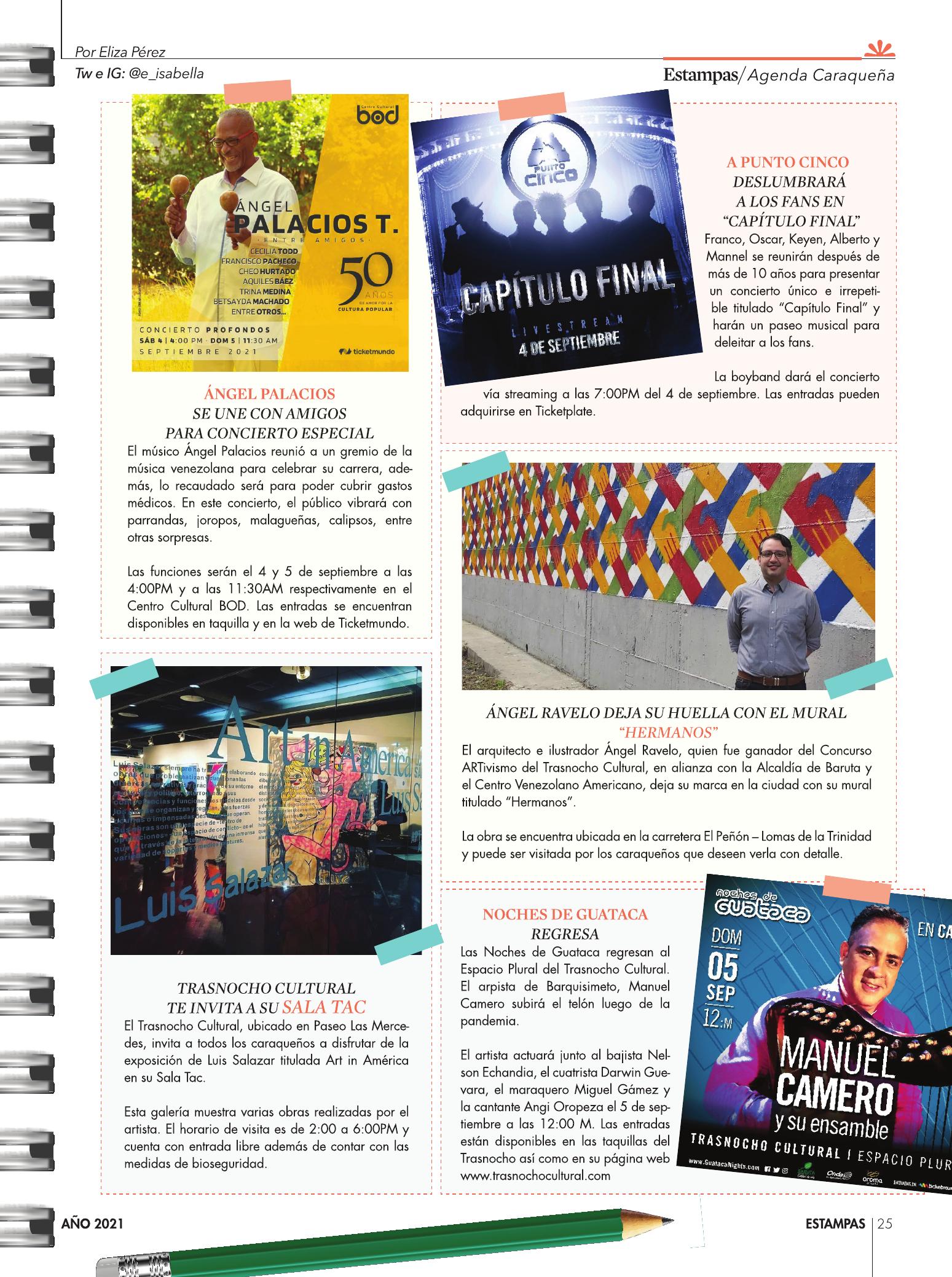 25-REV Cultura Agenda Caraqueña 
