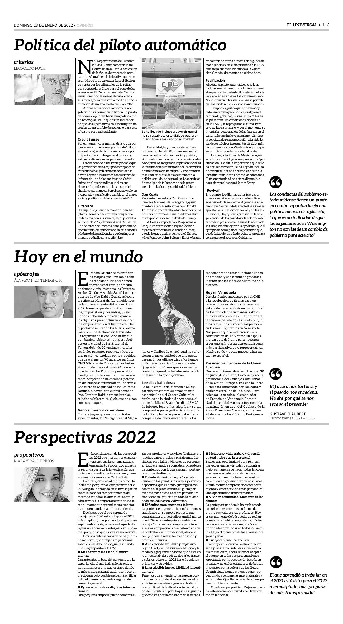 7-REV EUS El Universal Semanal 2022 01 28 Pag 7