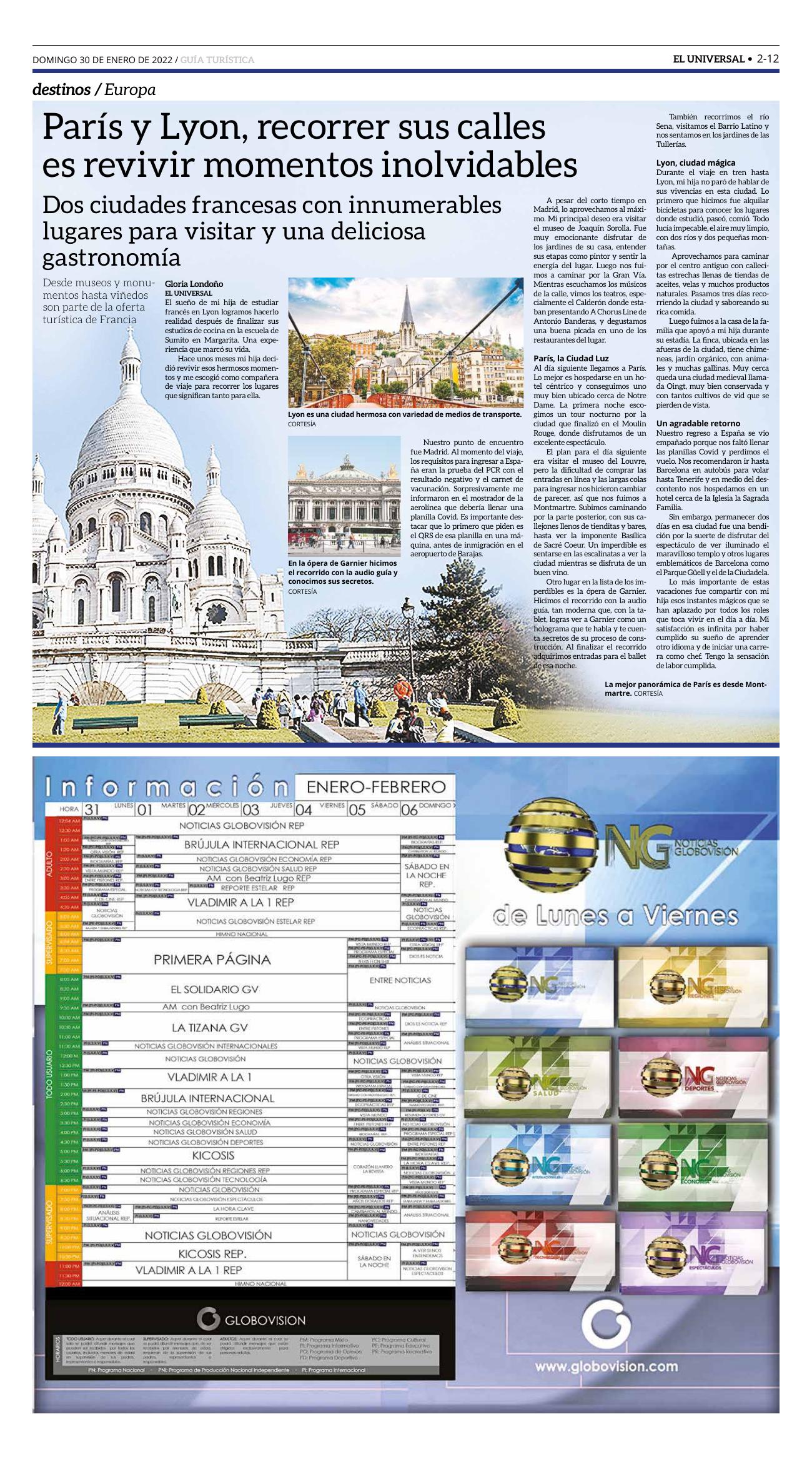 24-REV EUS El Universal Semanal 2022 01 28 Pag 24