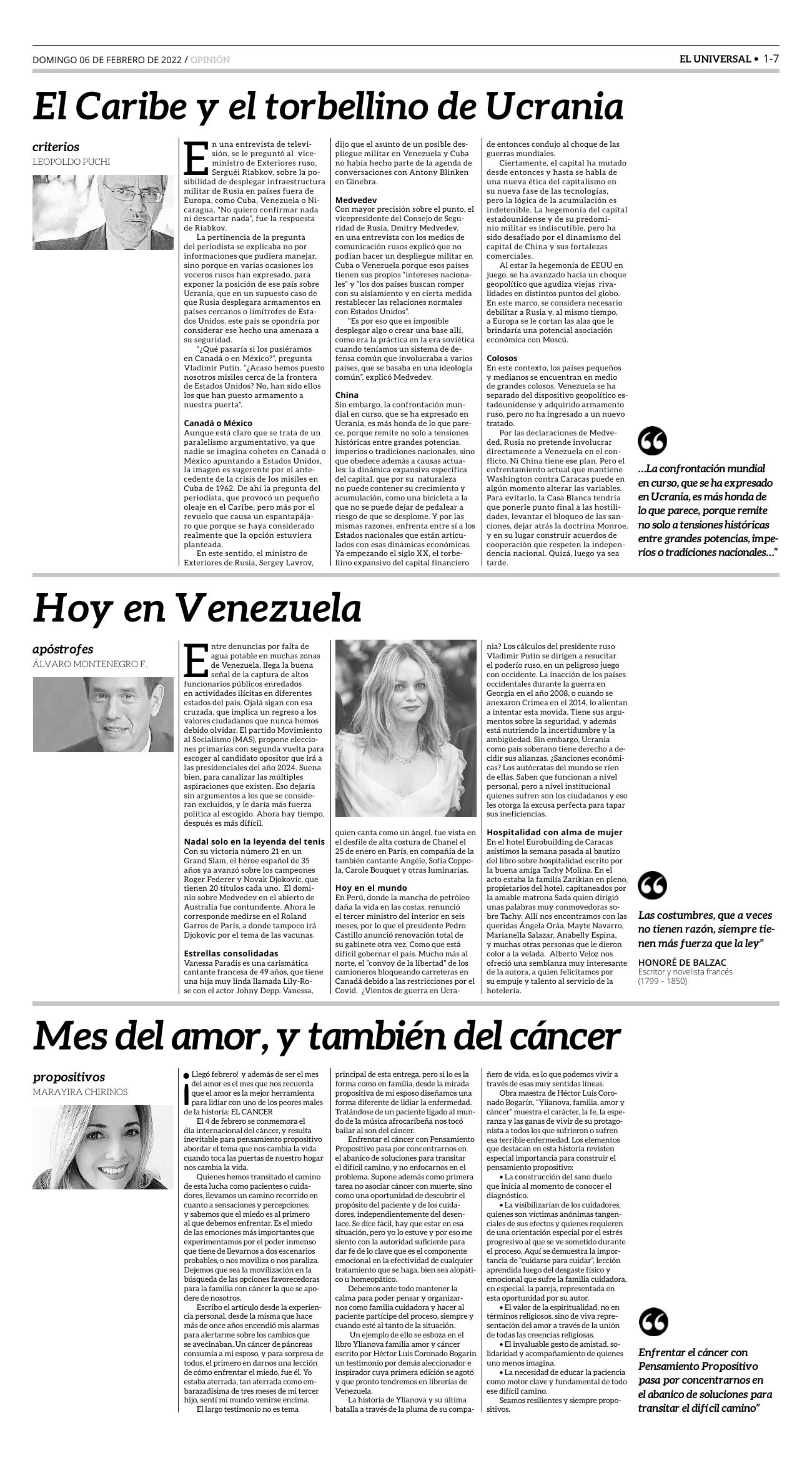 7-REV EUS El Universal Semanal 2022 02 04 Pag 7