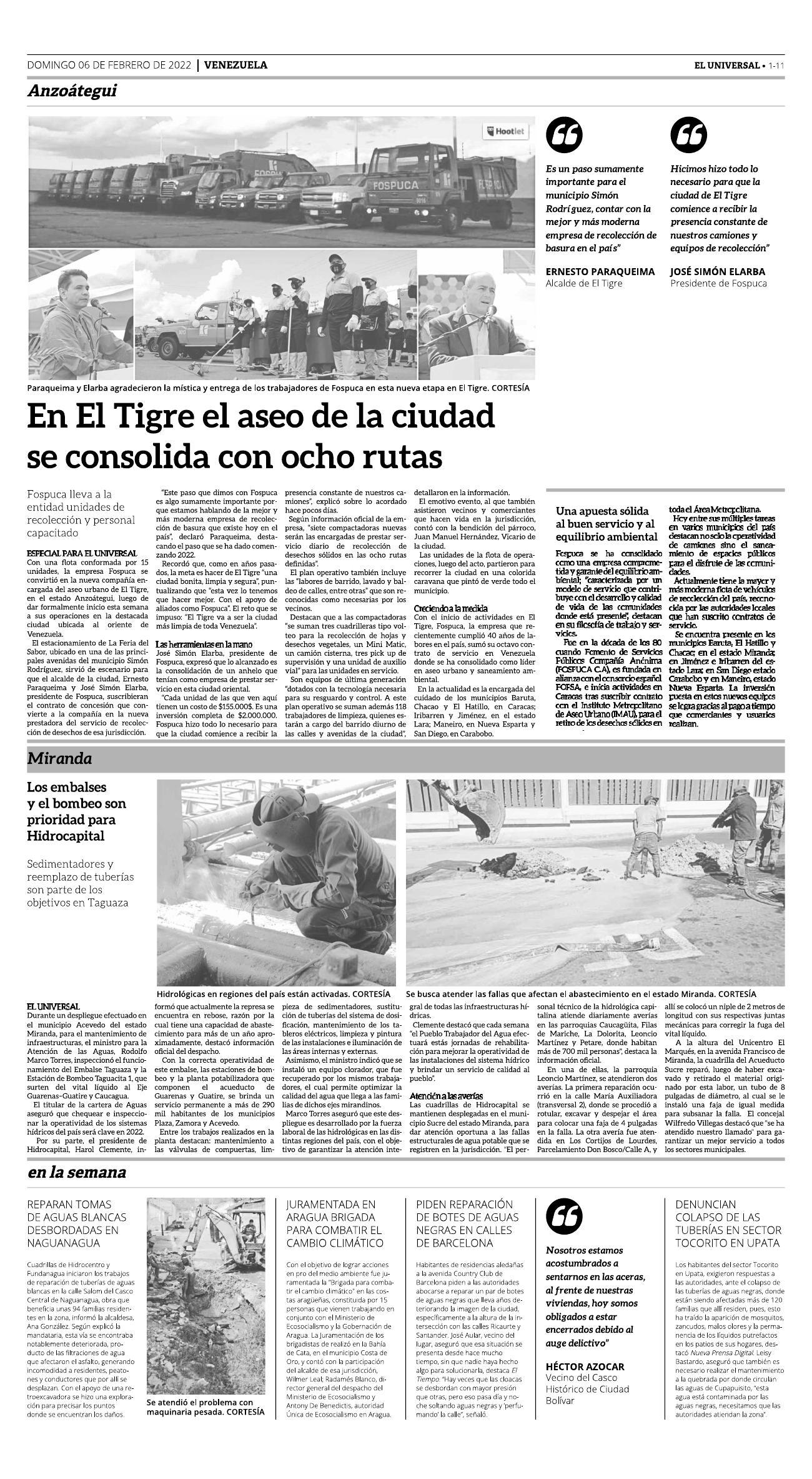 11-REV EUS El Universal Semanal 2022 02 04 Pag 11