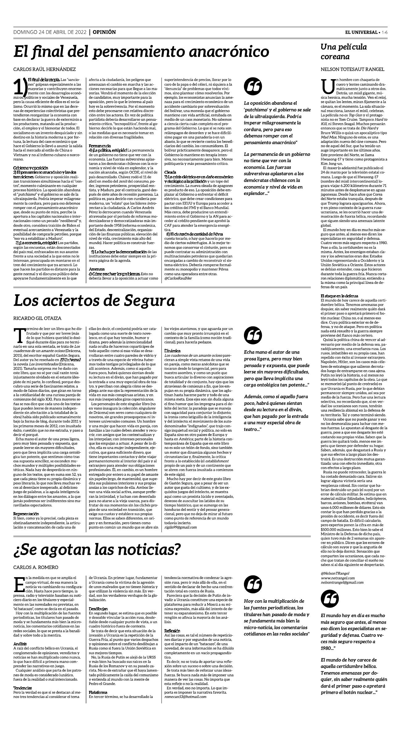 6-REV EUS El Universal Semanal 2022 04 22 Pag 6