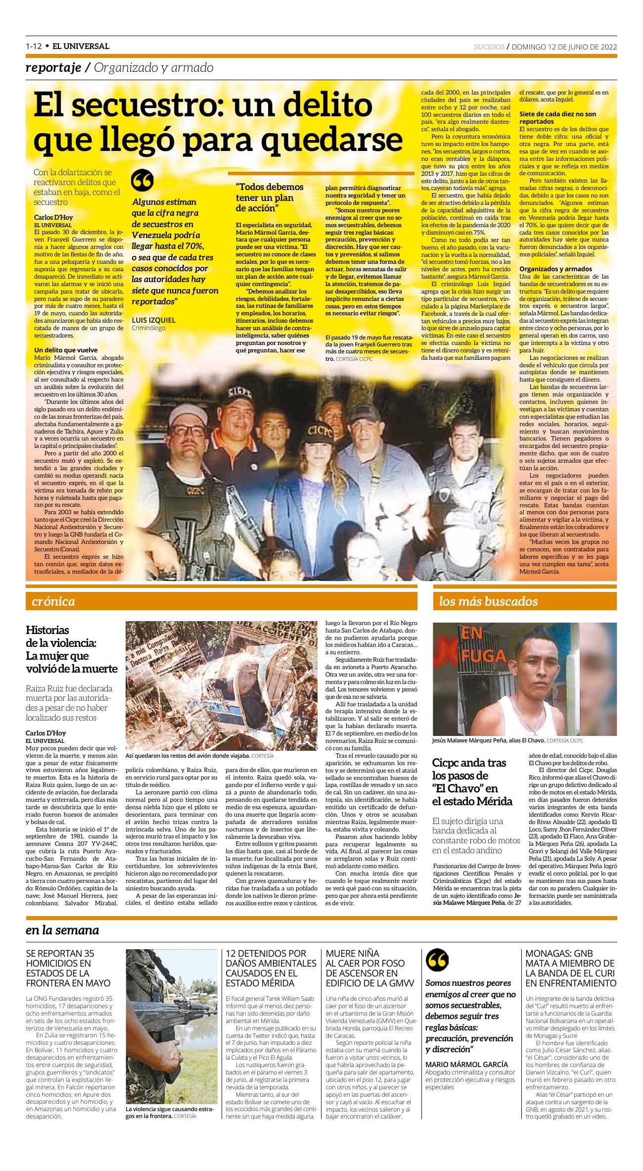 12-REV EUS El Universal Semanal 2022 06 10 Pag 12