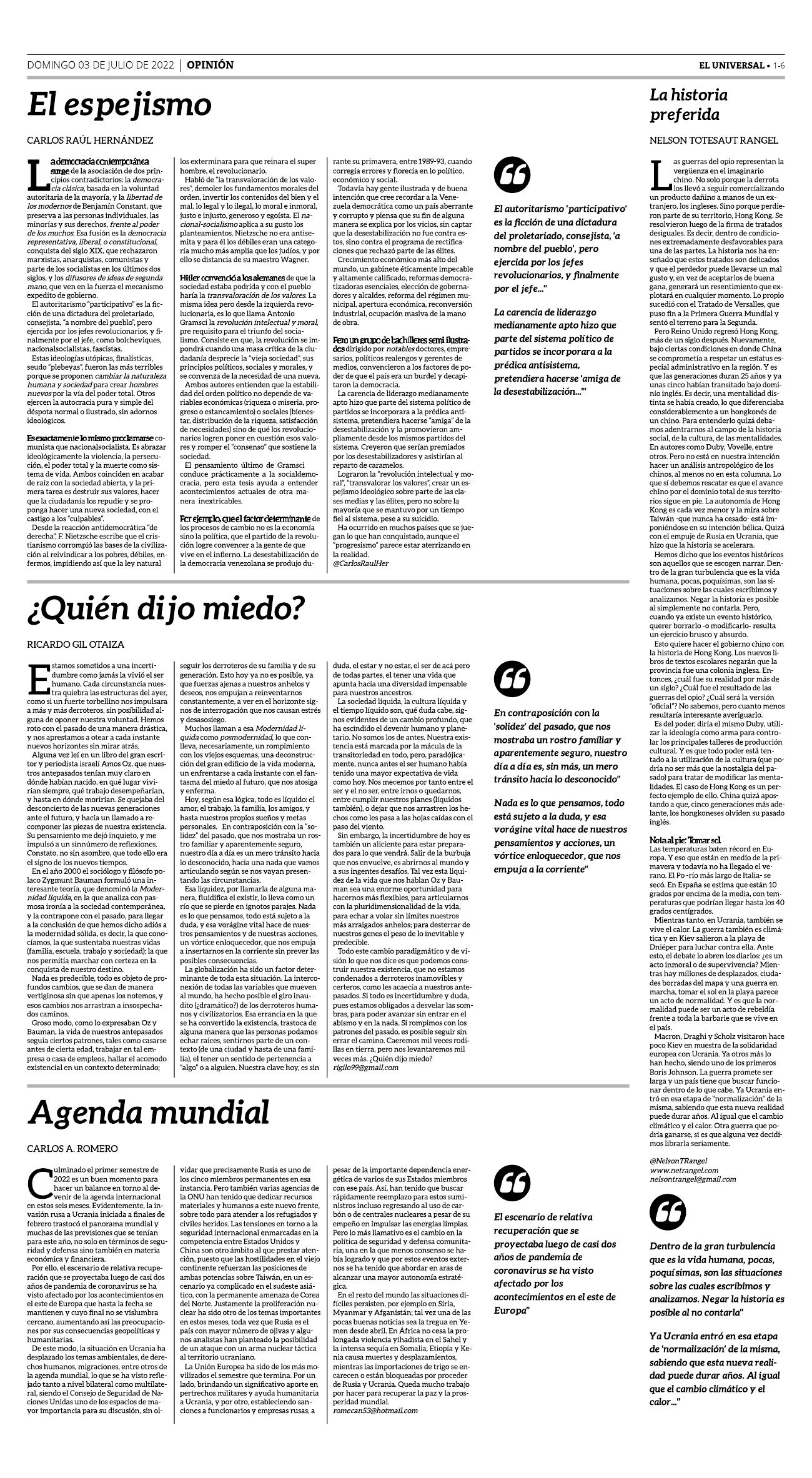 6-REV EUS El Universal Semanal 2022 07 01 Pag 6