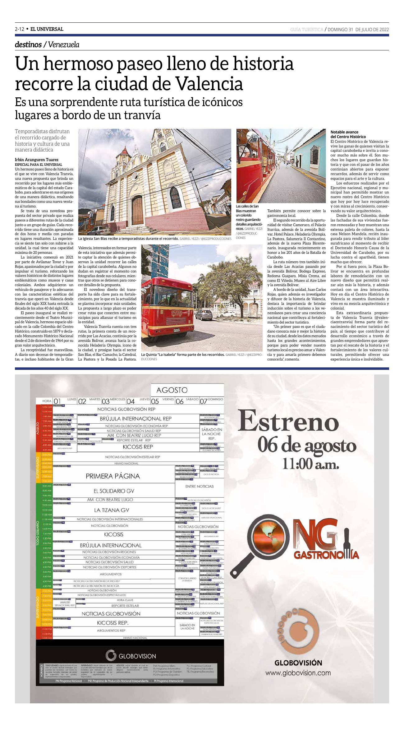 24-REV EUS El Universal Semanal 2022 07 29 Pag 24