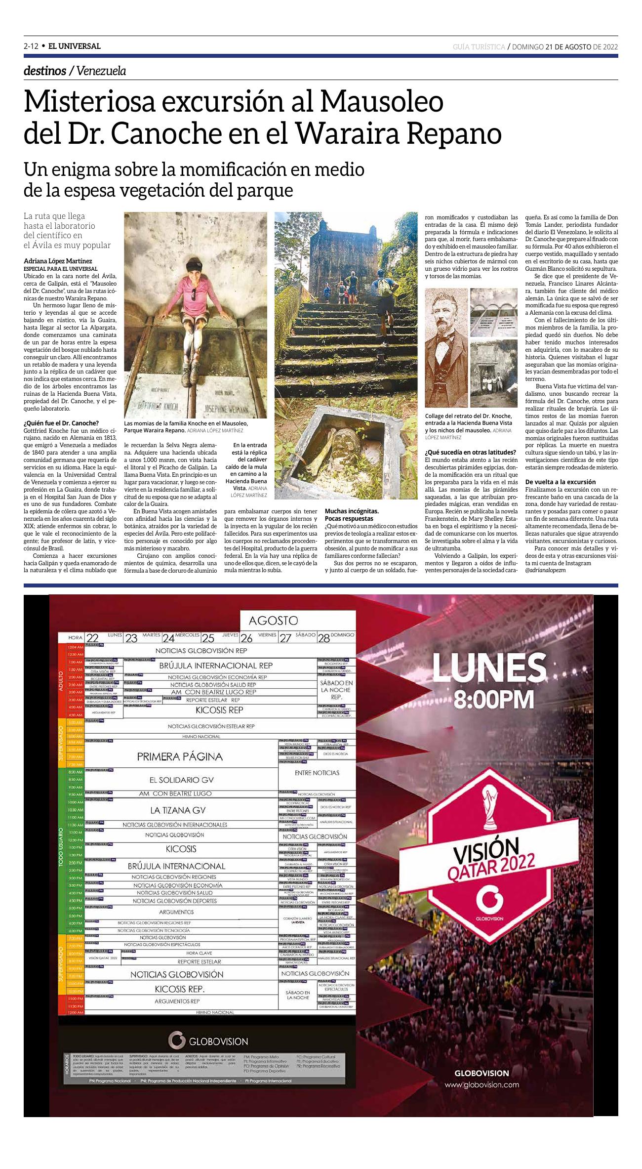 24-REV EUS El Universal Semanal 2022 08 19 Pag 24